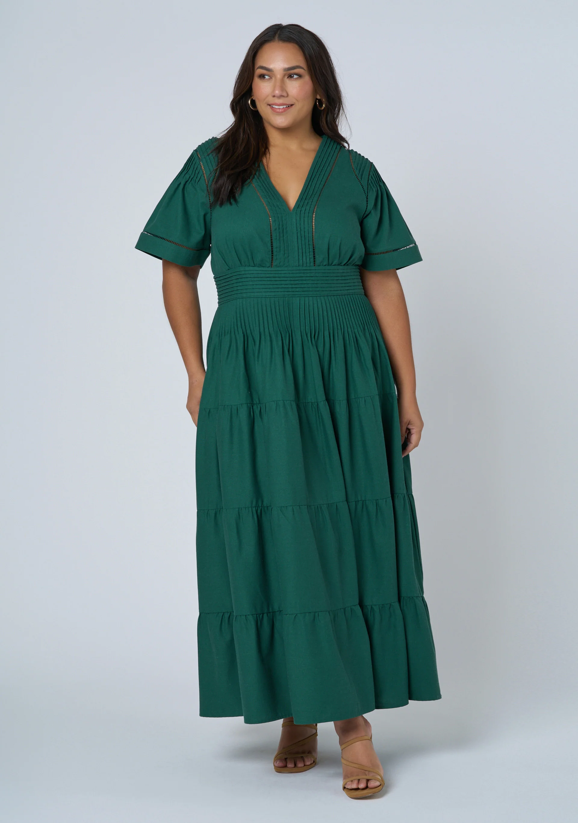 Abby Linen Maxi Dress - Image 2
