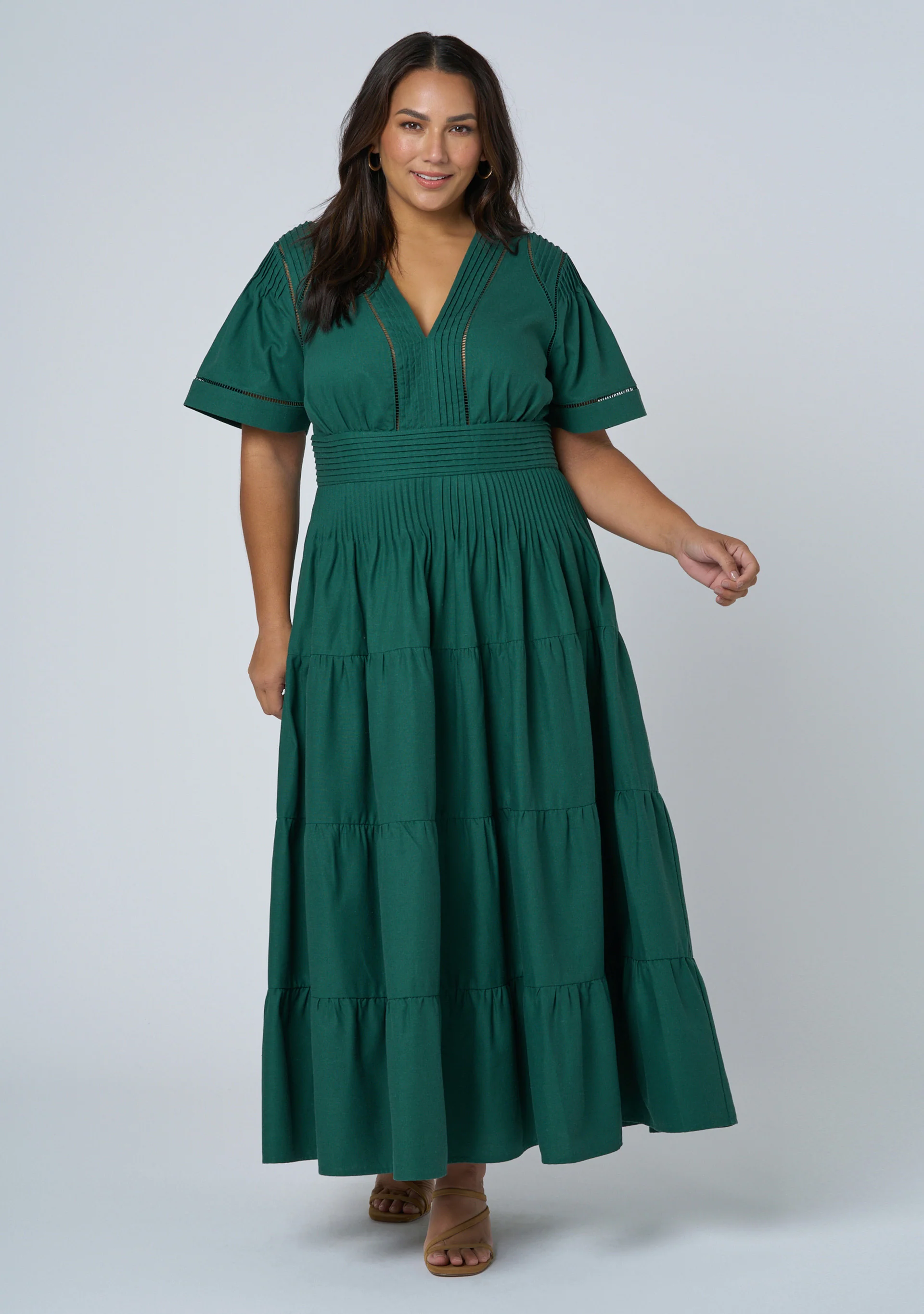 Abby Linen Maxi Dress - Image 5