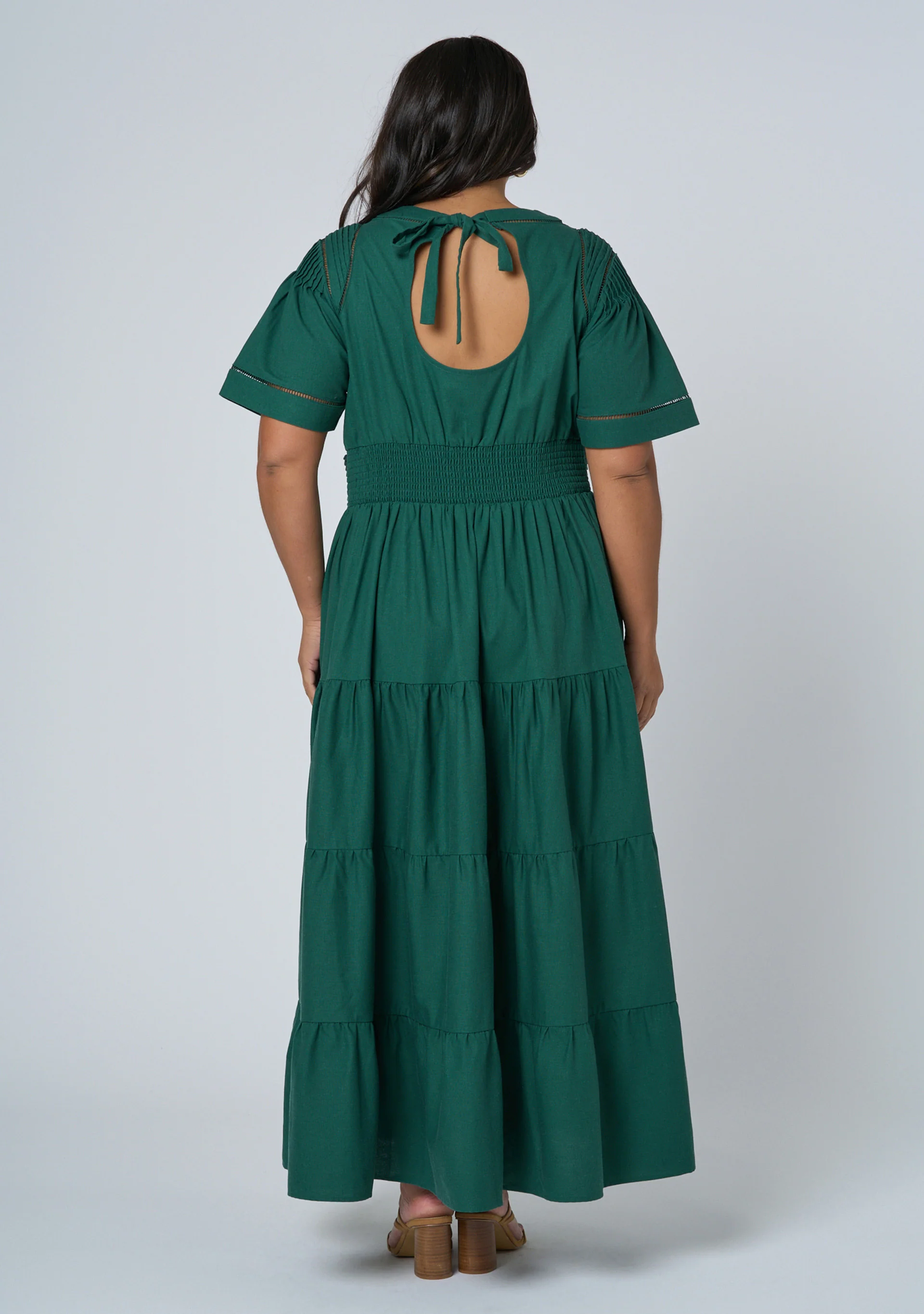 Abby Linen Maxi Dress - Image 8