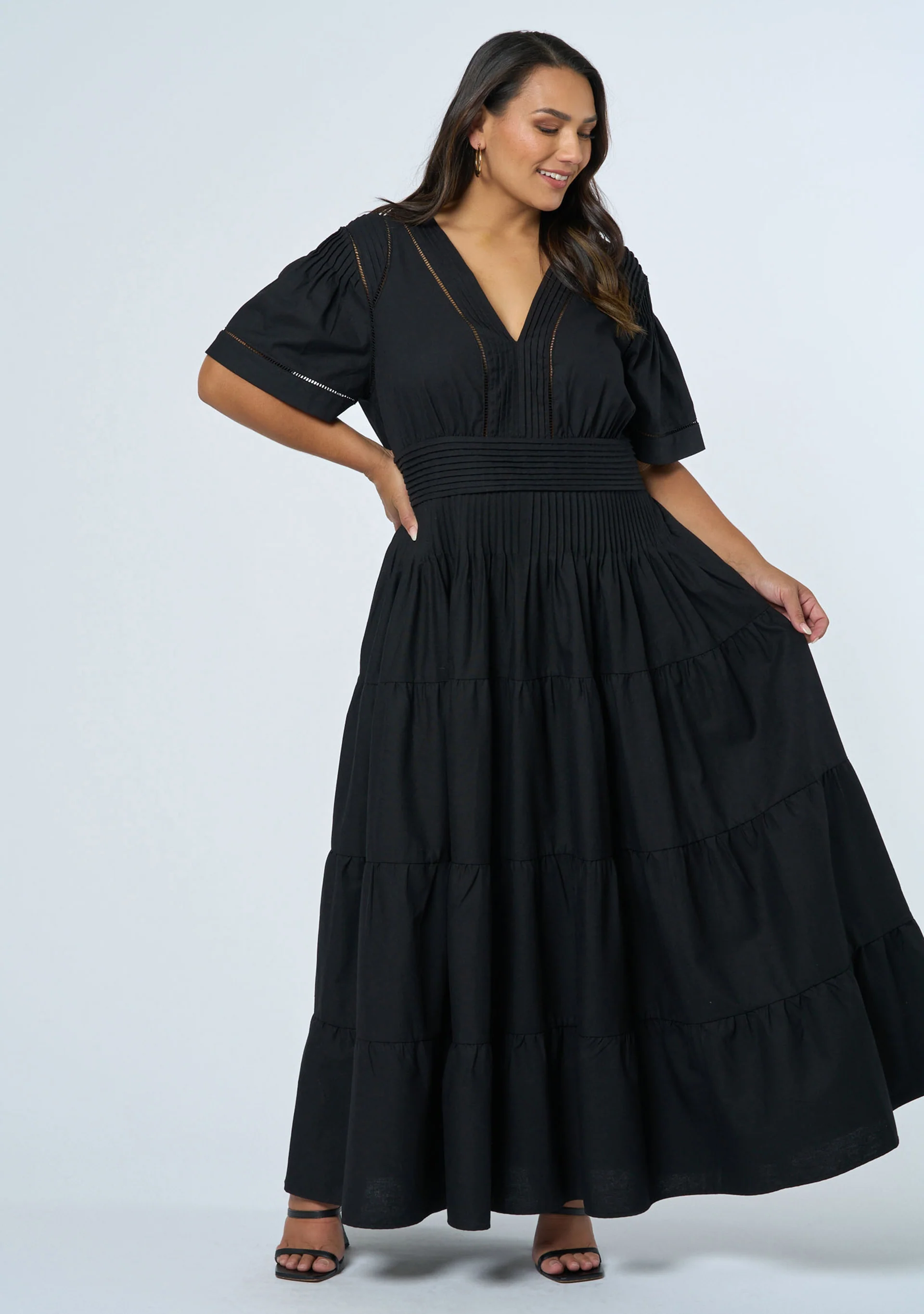 Abby Linen Maxi Dress - Image 3