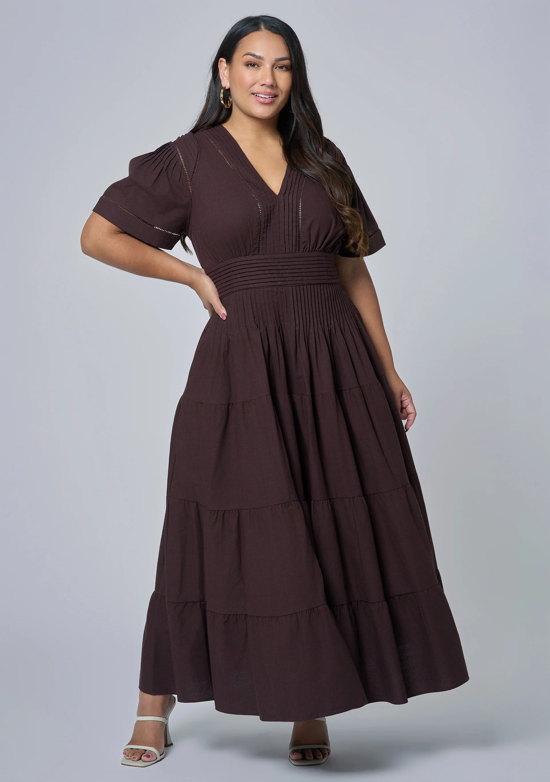 Abby Linen Maxi Dress - Image 2
