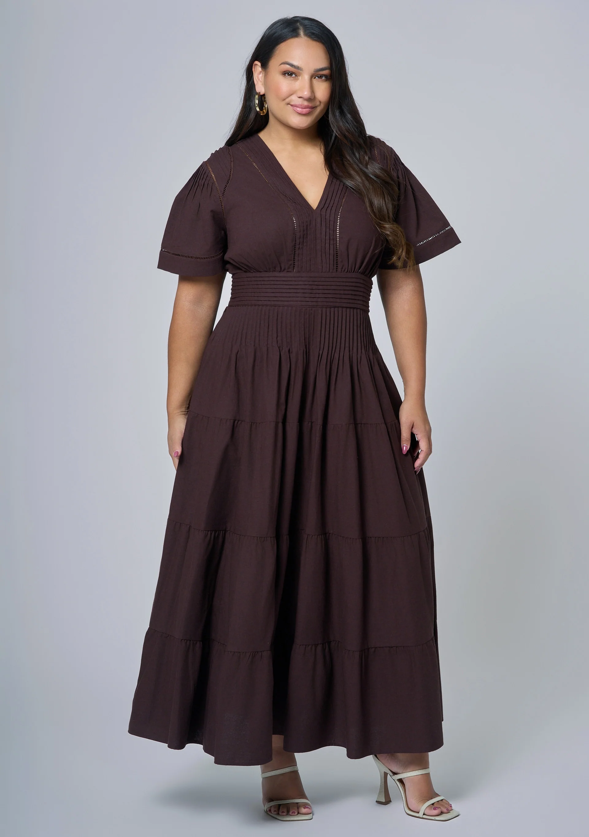 Abby Linen Maxi Dress - Image 3