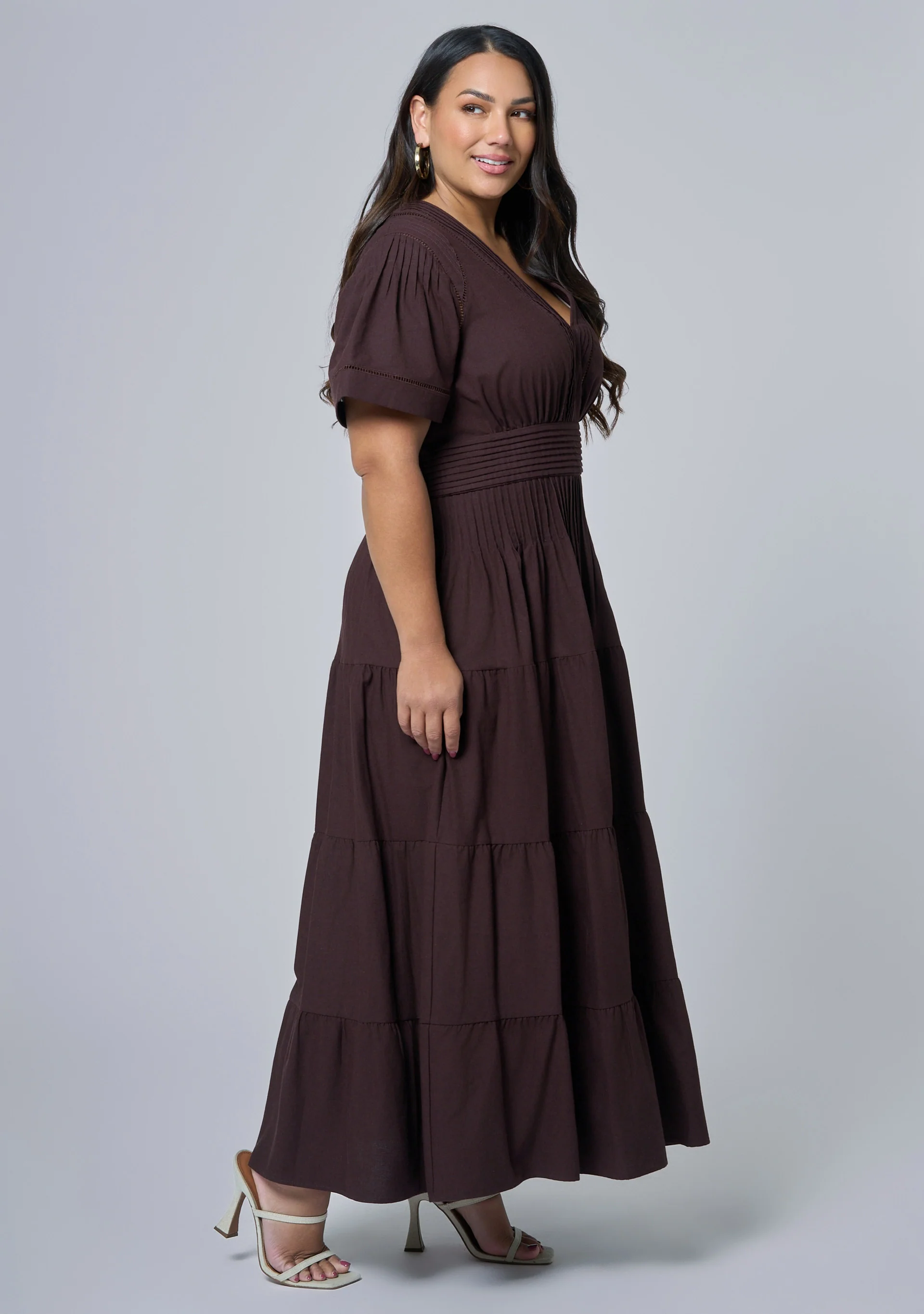 Abby Linen Maxi Dress - Image 4