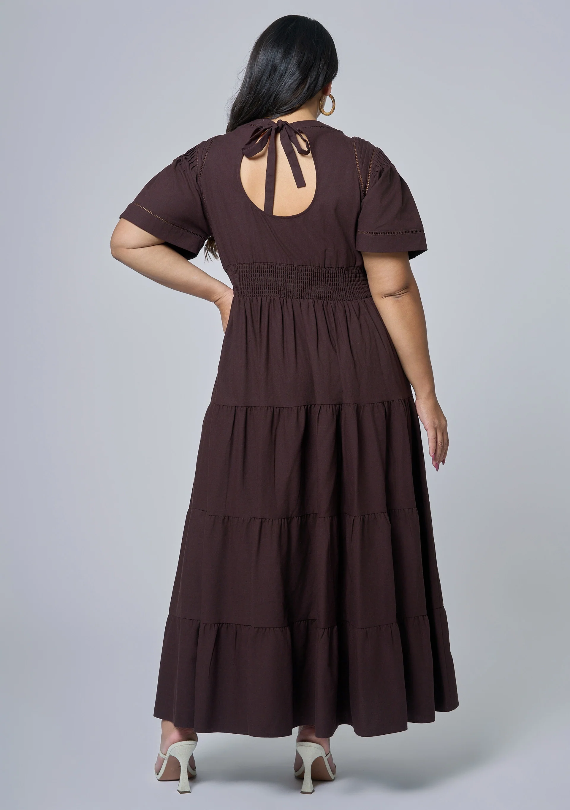 Abby Linen Maxi Dress - Image 5