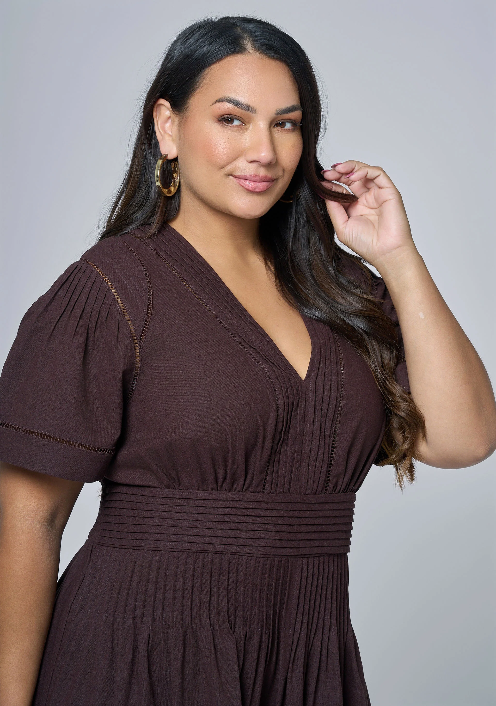 Abby Linen Maxi Dress - Image 6