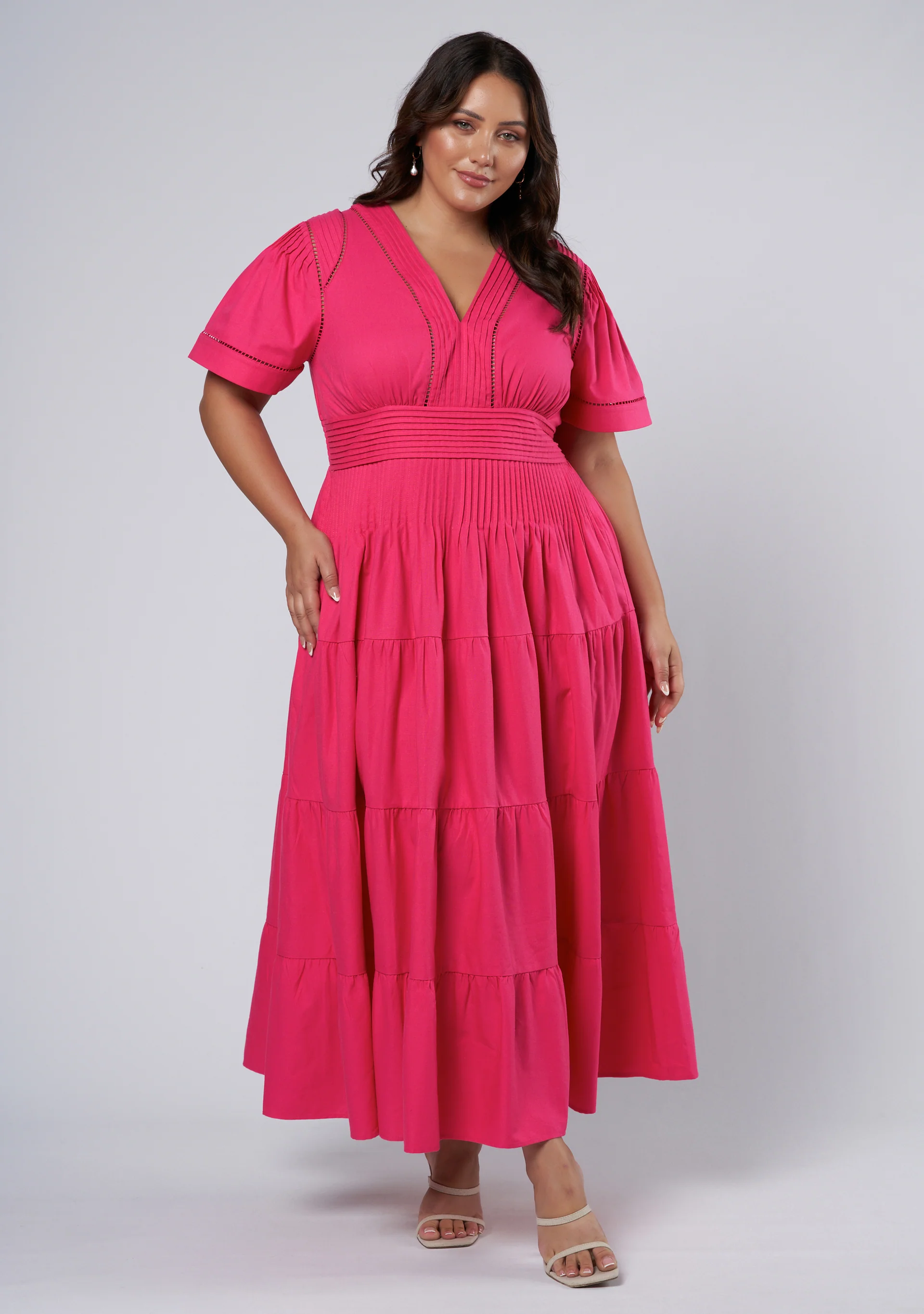 Abby Linen Maxi Dress - Image 3