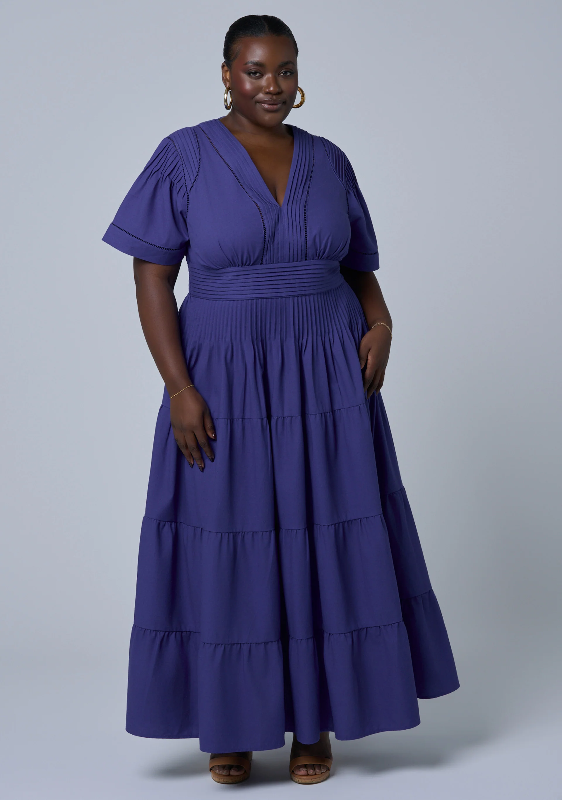 Abby Linen Maxi Dress
