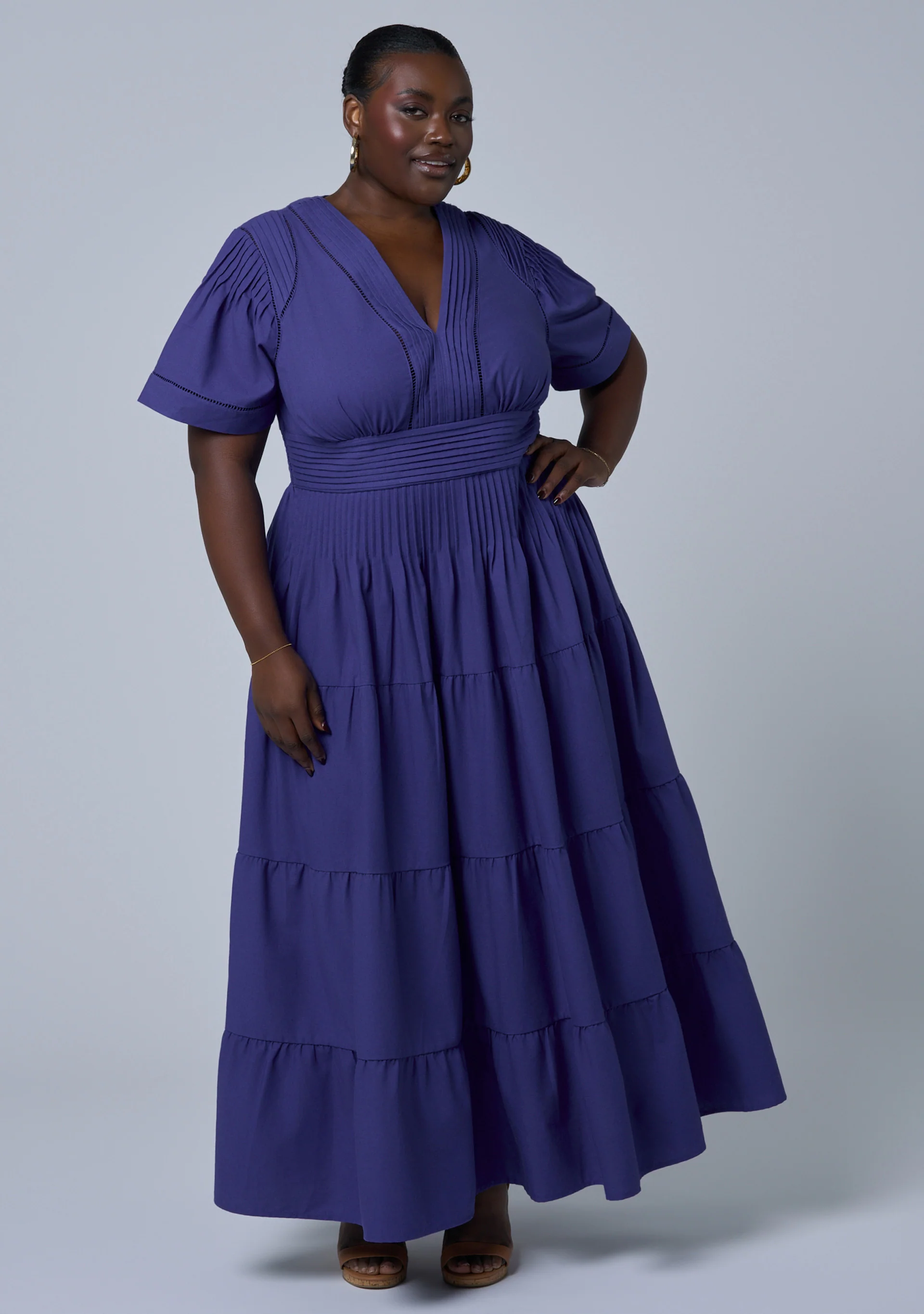 Abby Linen Maxi Dress - Image 3