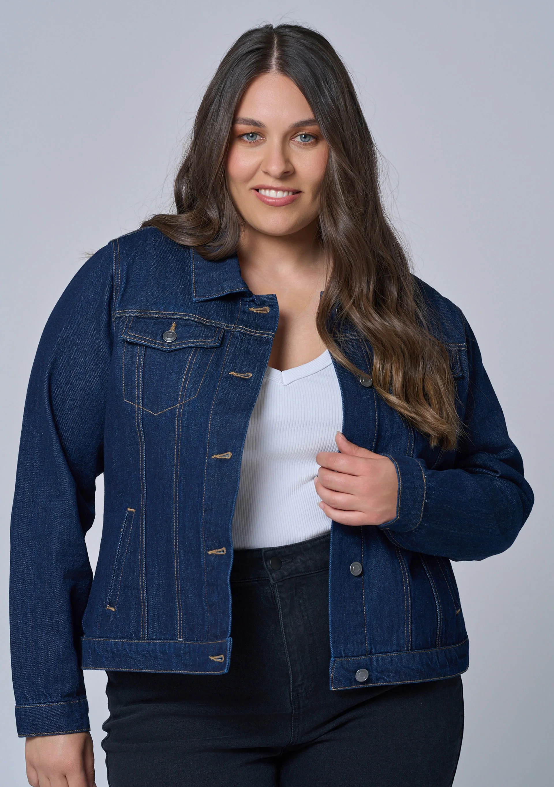 Alicia Denim Jacket - Image 2