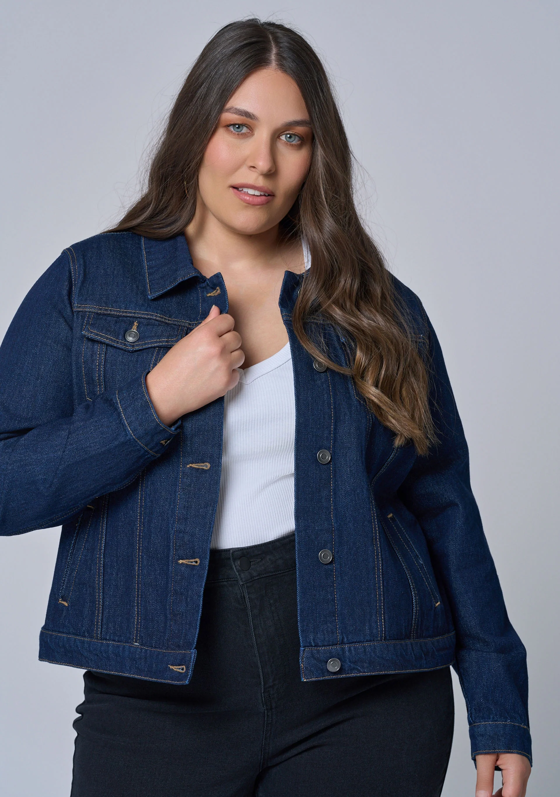 Alicia Denim Jacket - Image 3