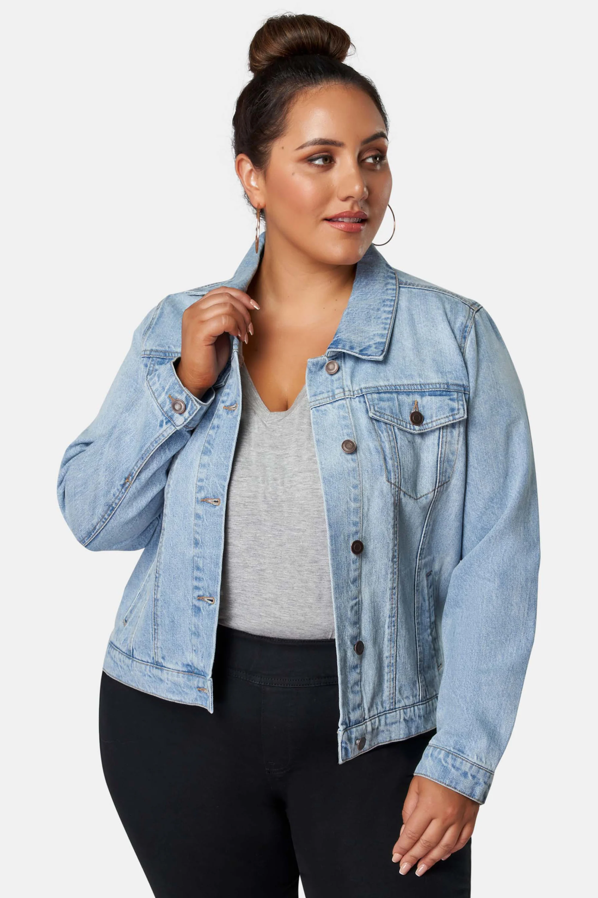 Alicia Denim Jacket - Image 3