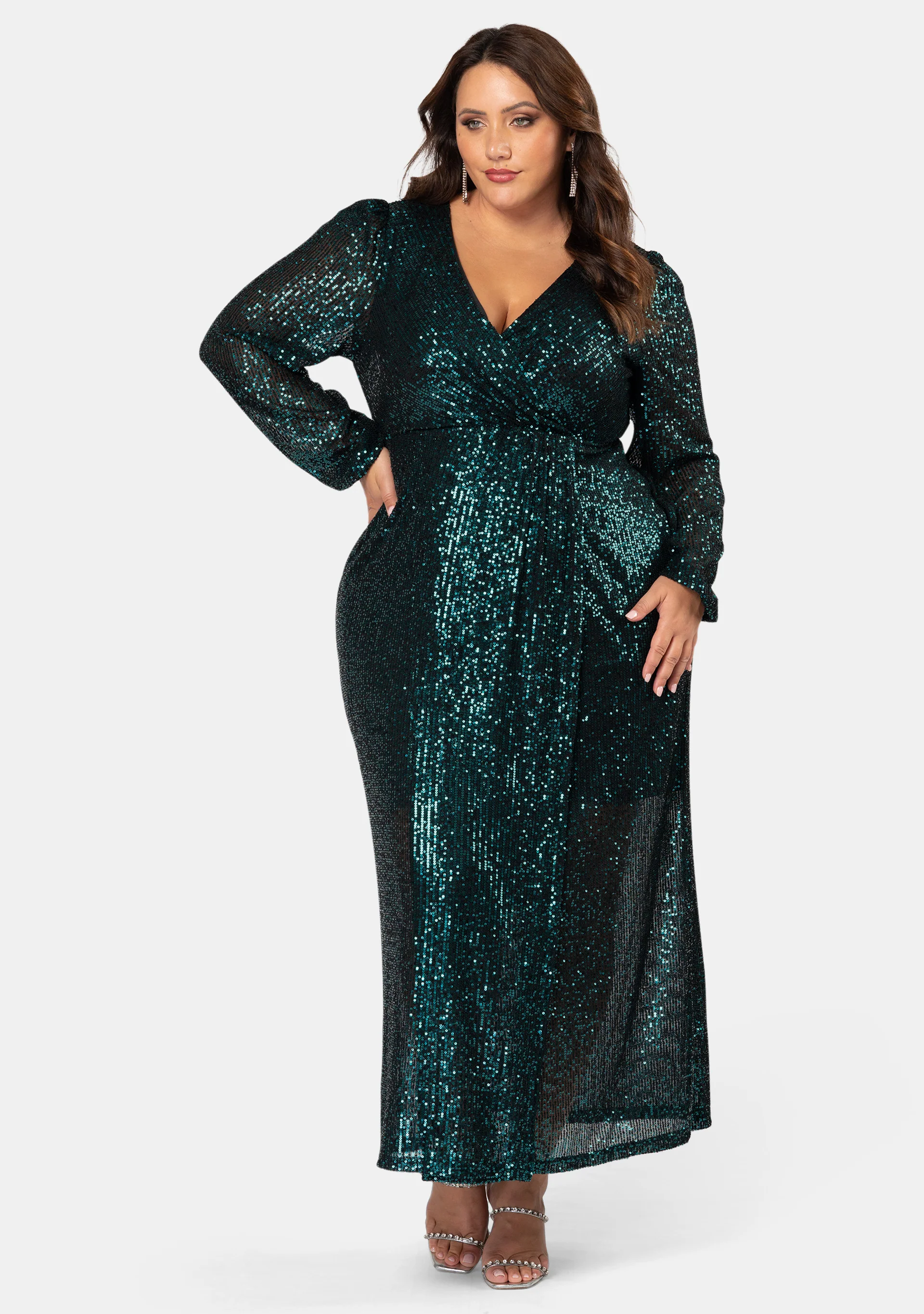 All I Want Sequin Maxi Dress - Image 3