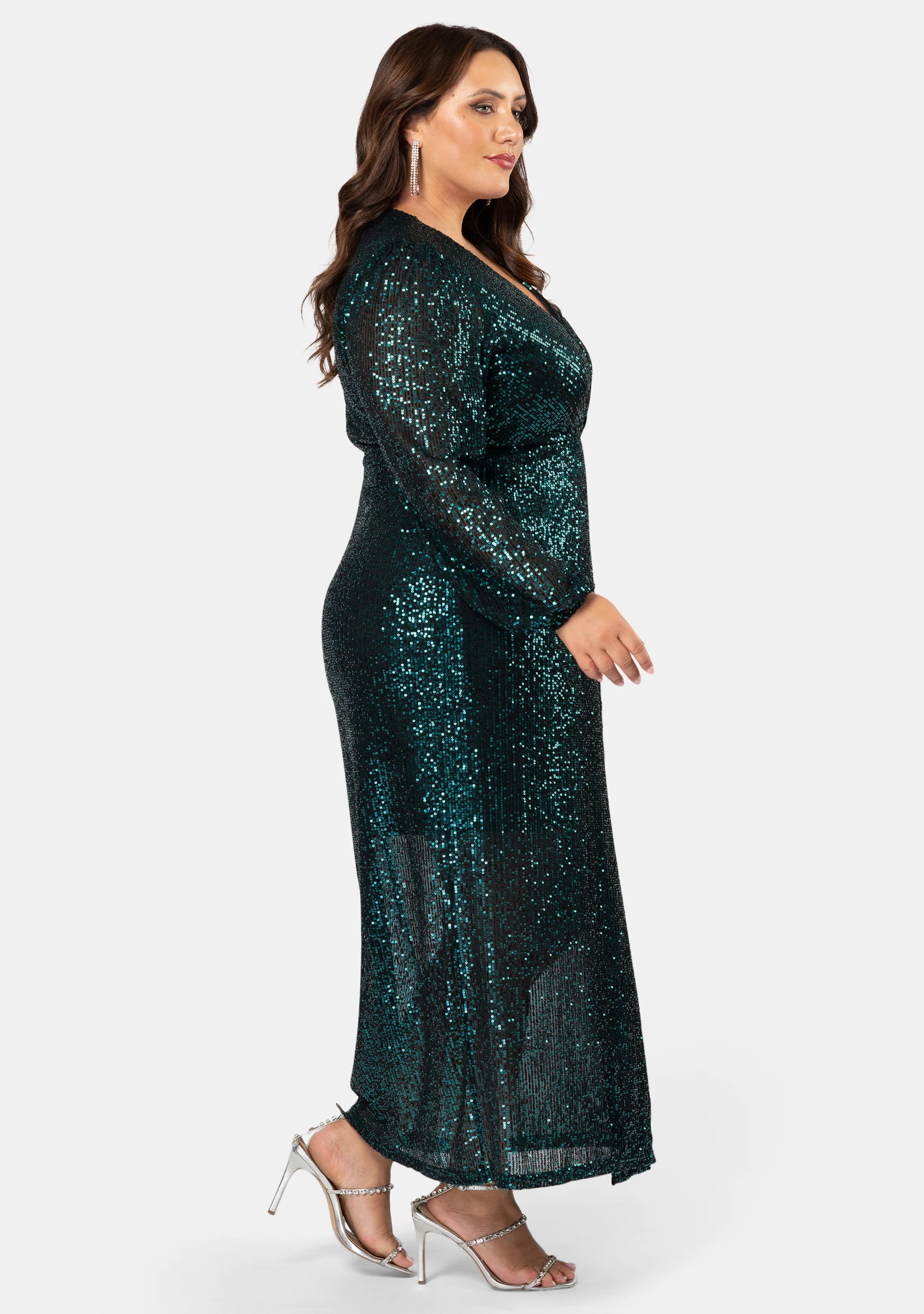 All I Want Sequin Maxi Dress - Image 4