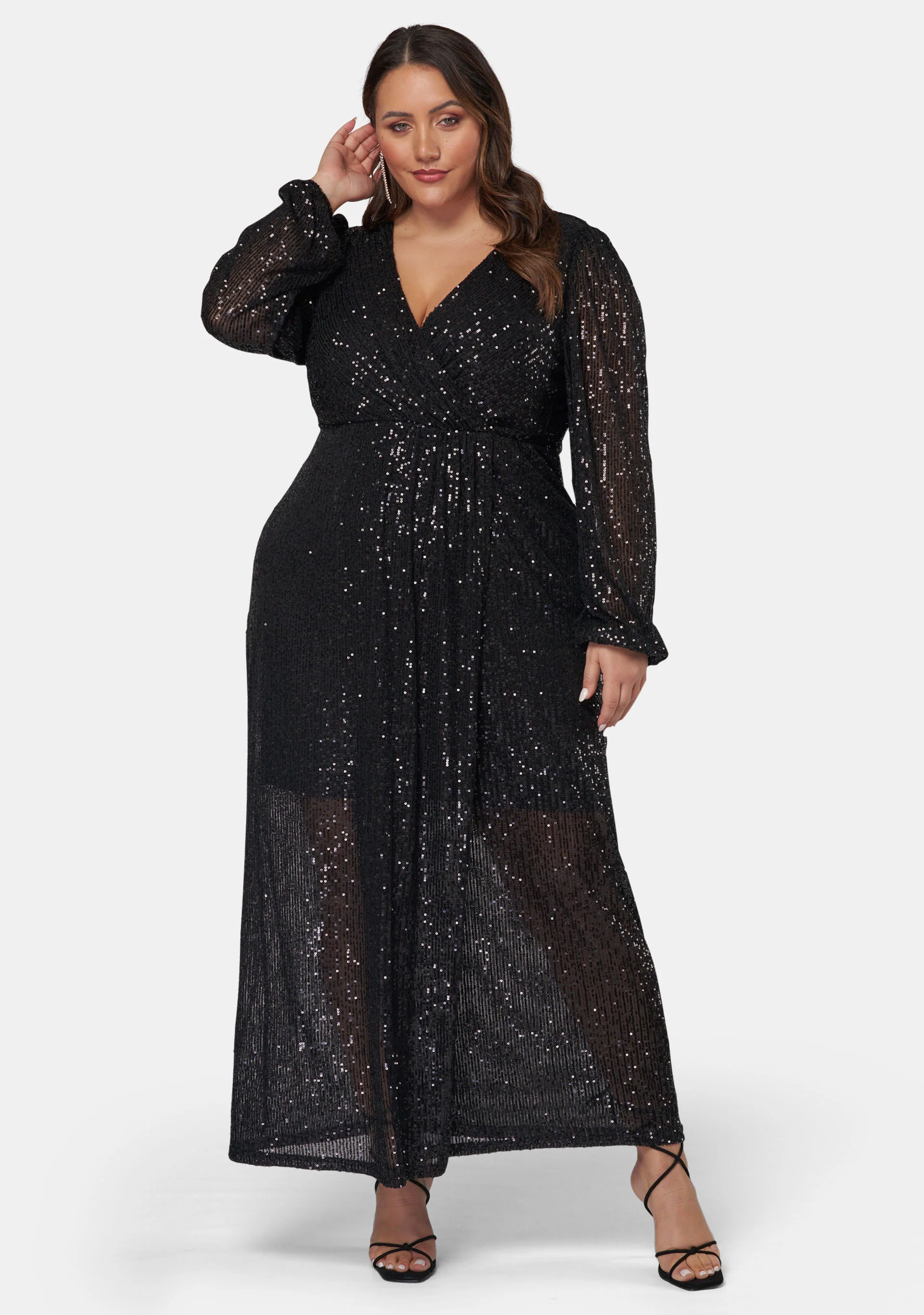All I Want Sequin Maxi Dress - Image 3