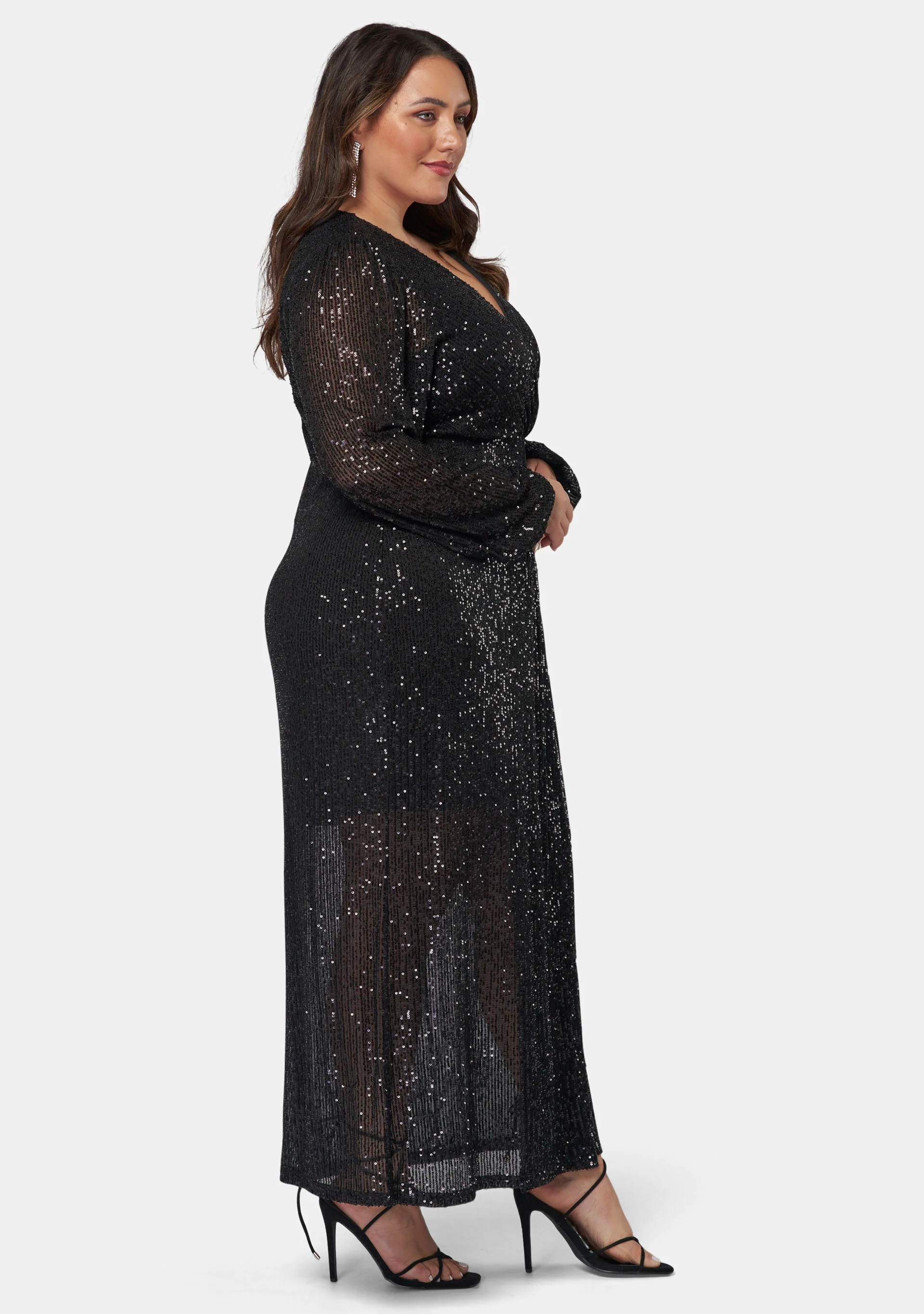 All I Want Sequin Maxi Dress - Image 4