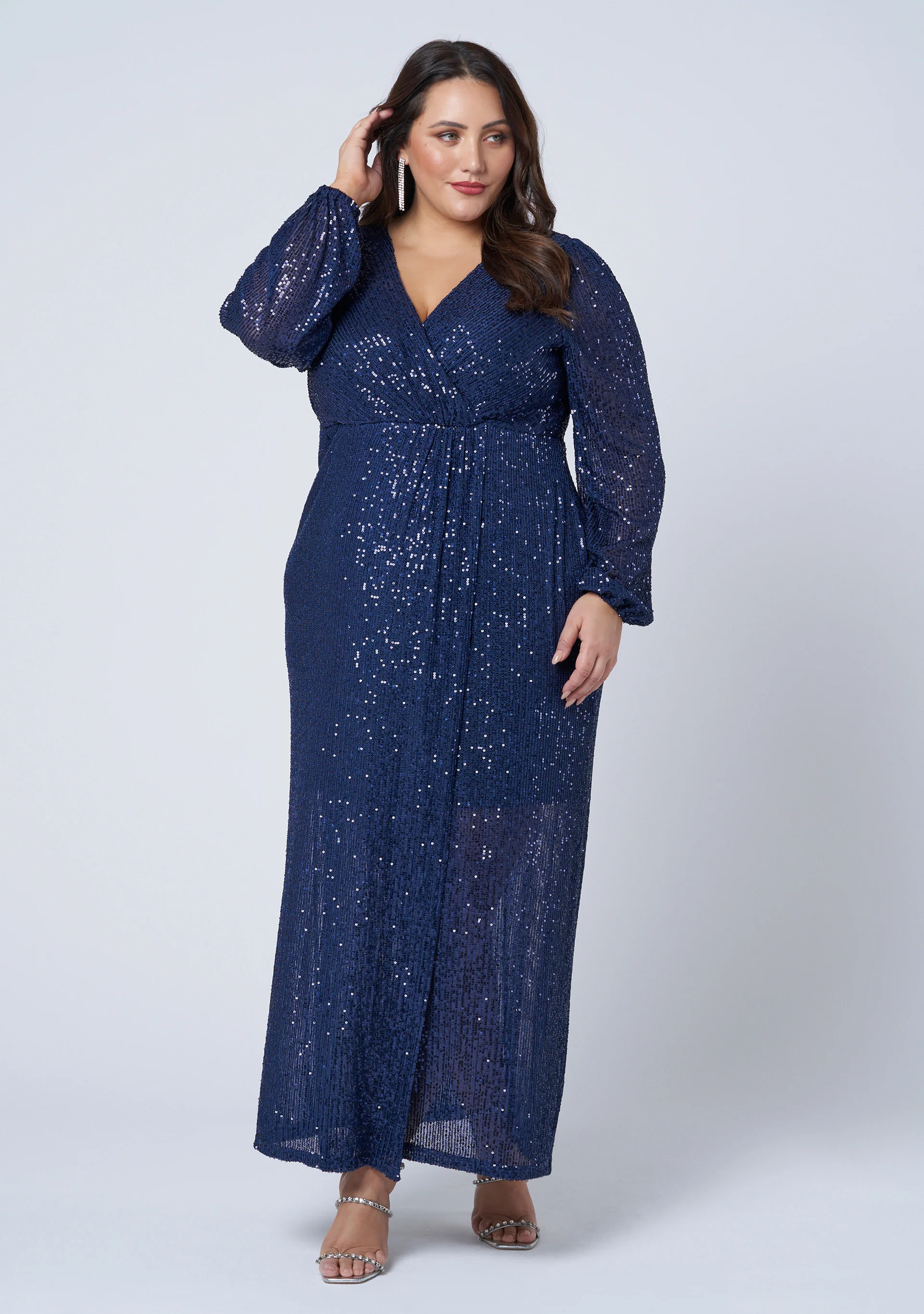 All I Want Sequin Maxi Dress - Image 5