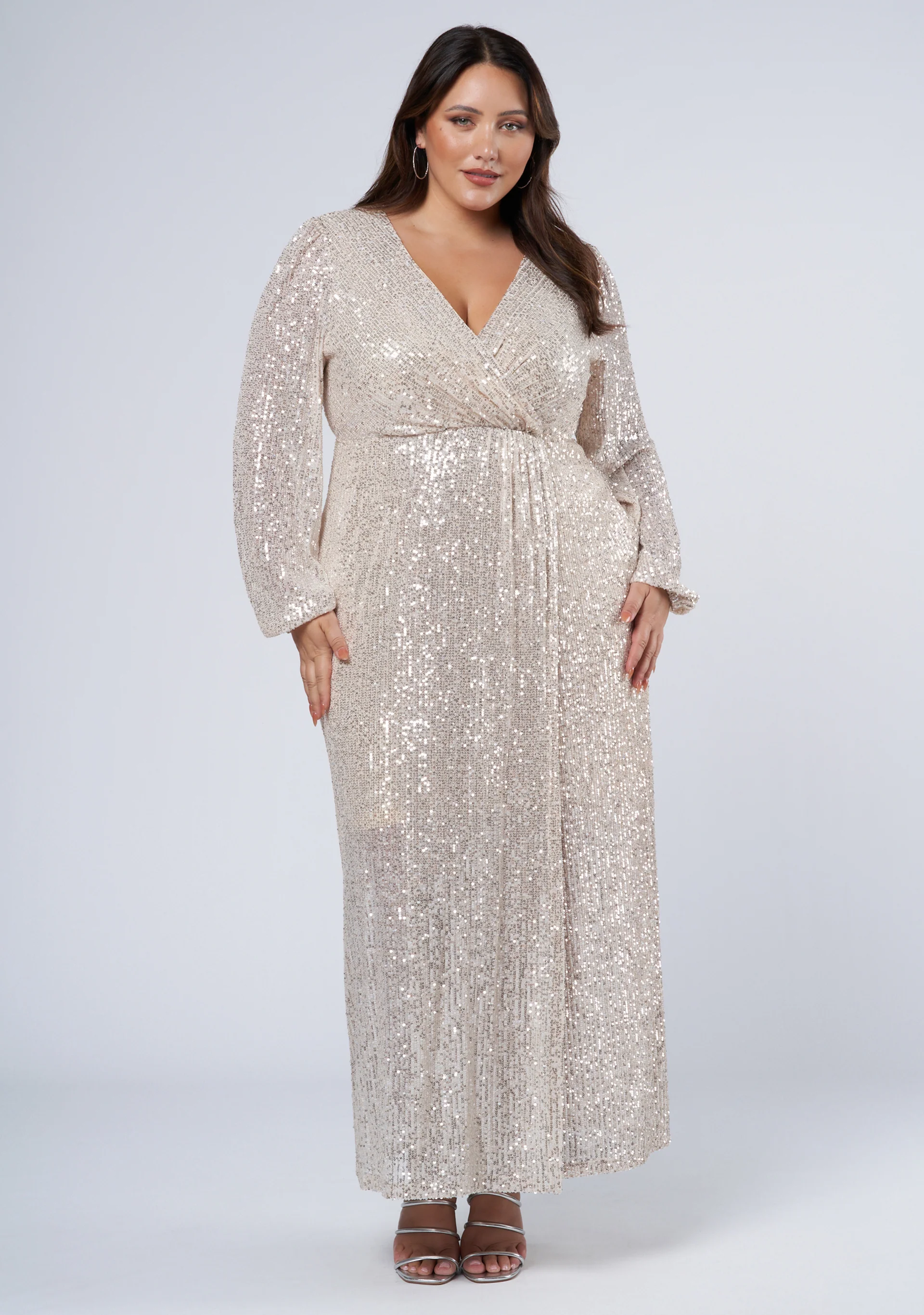 All I Want Sequin Maxi Dress - Image 2