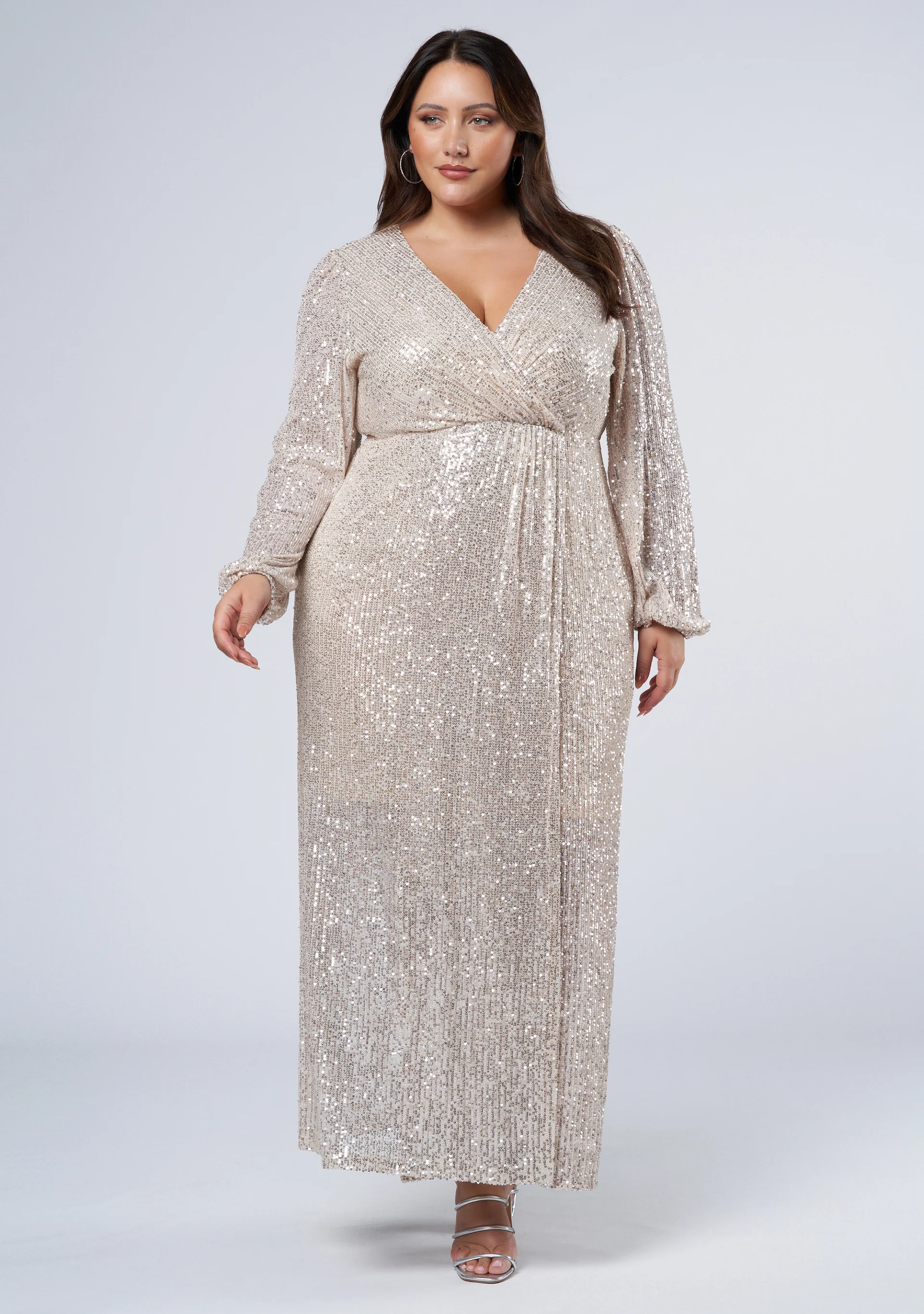 All I Want Sequin Maxi Dress - Image 3