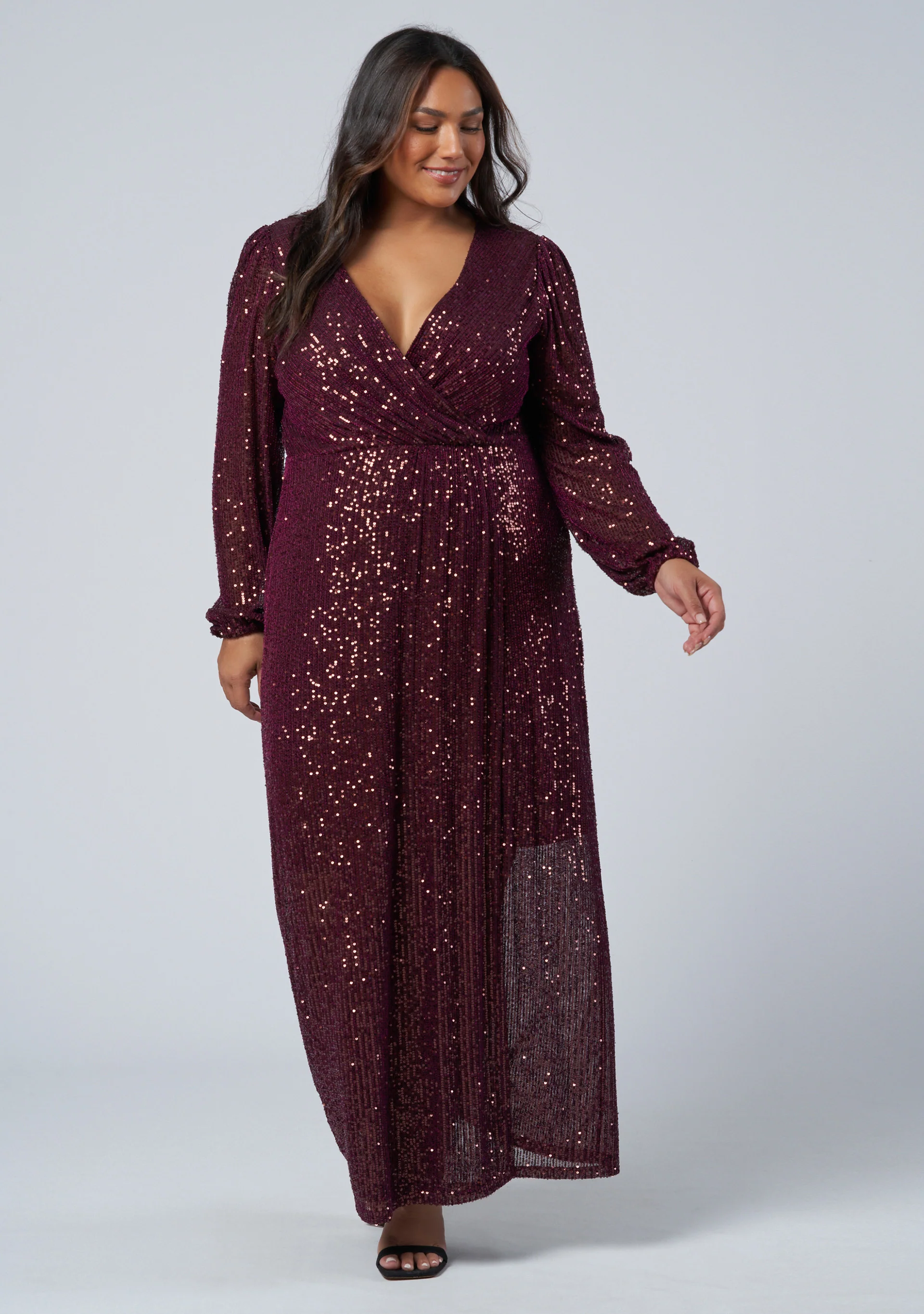 All I Want Sequin Maxi Dress - Image 3