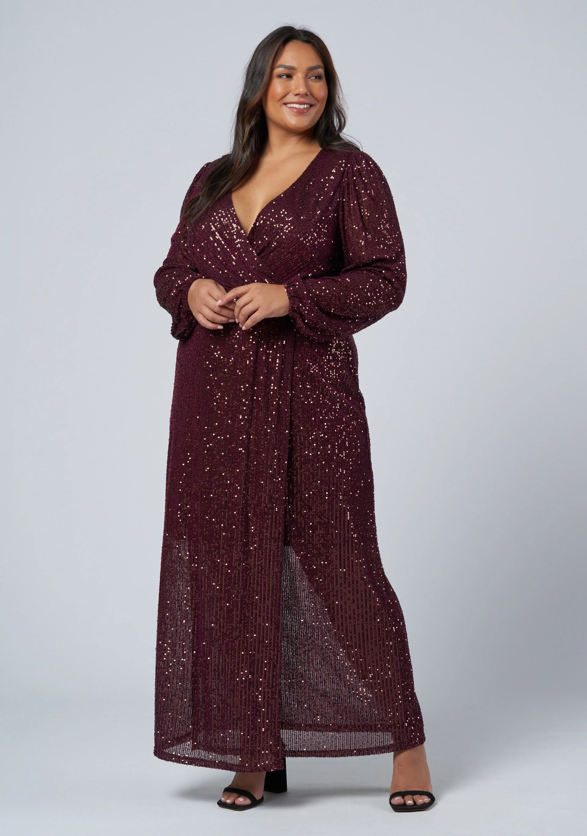 All I Want Sequin Maxi Dress - Image 4