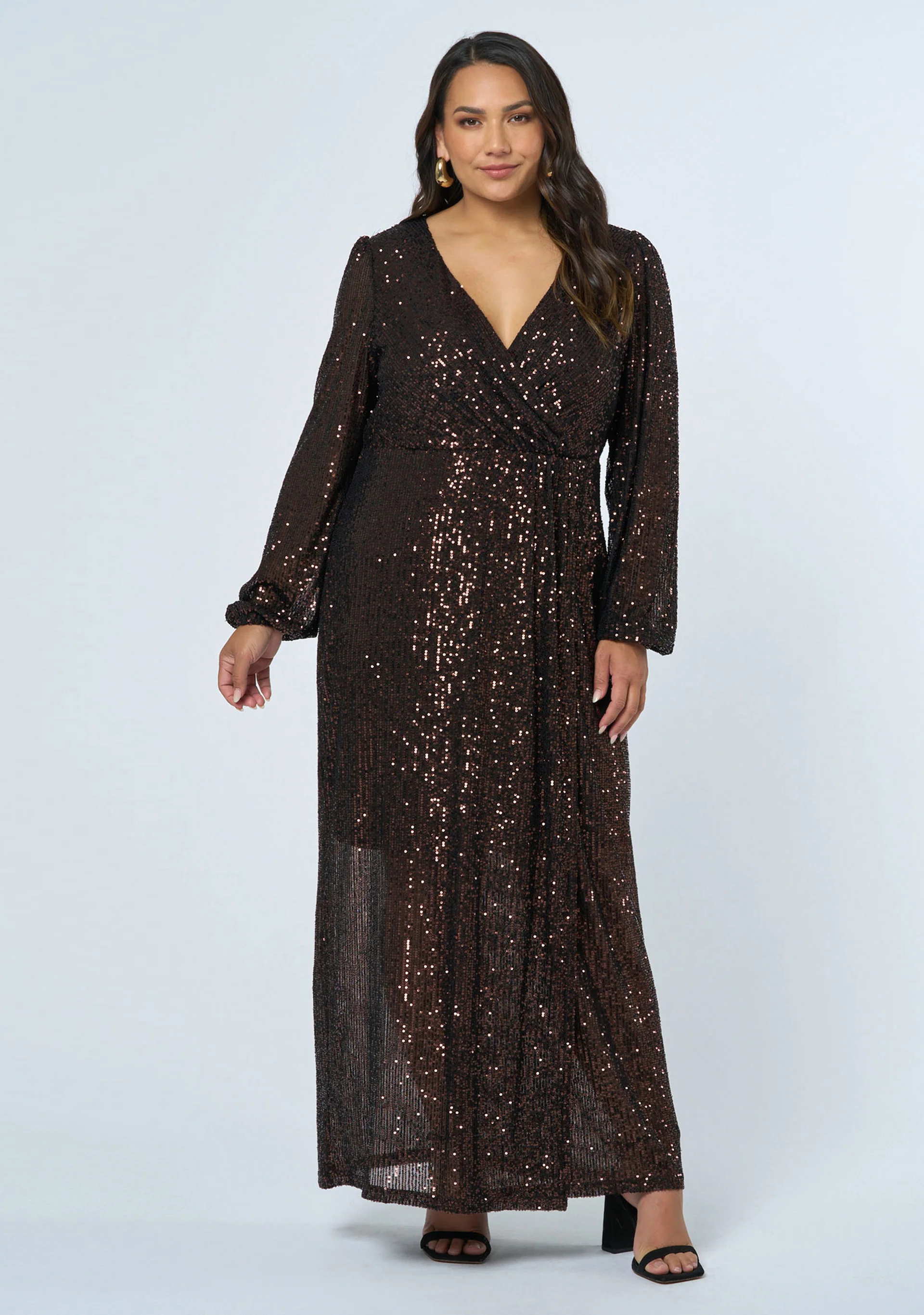 All I Want Sequin Maxi Dress - Image 3