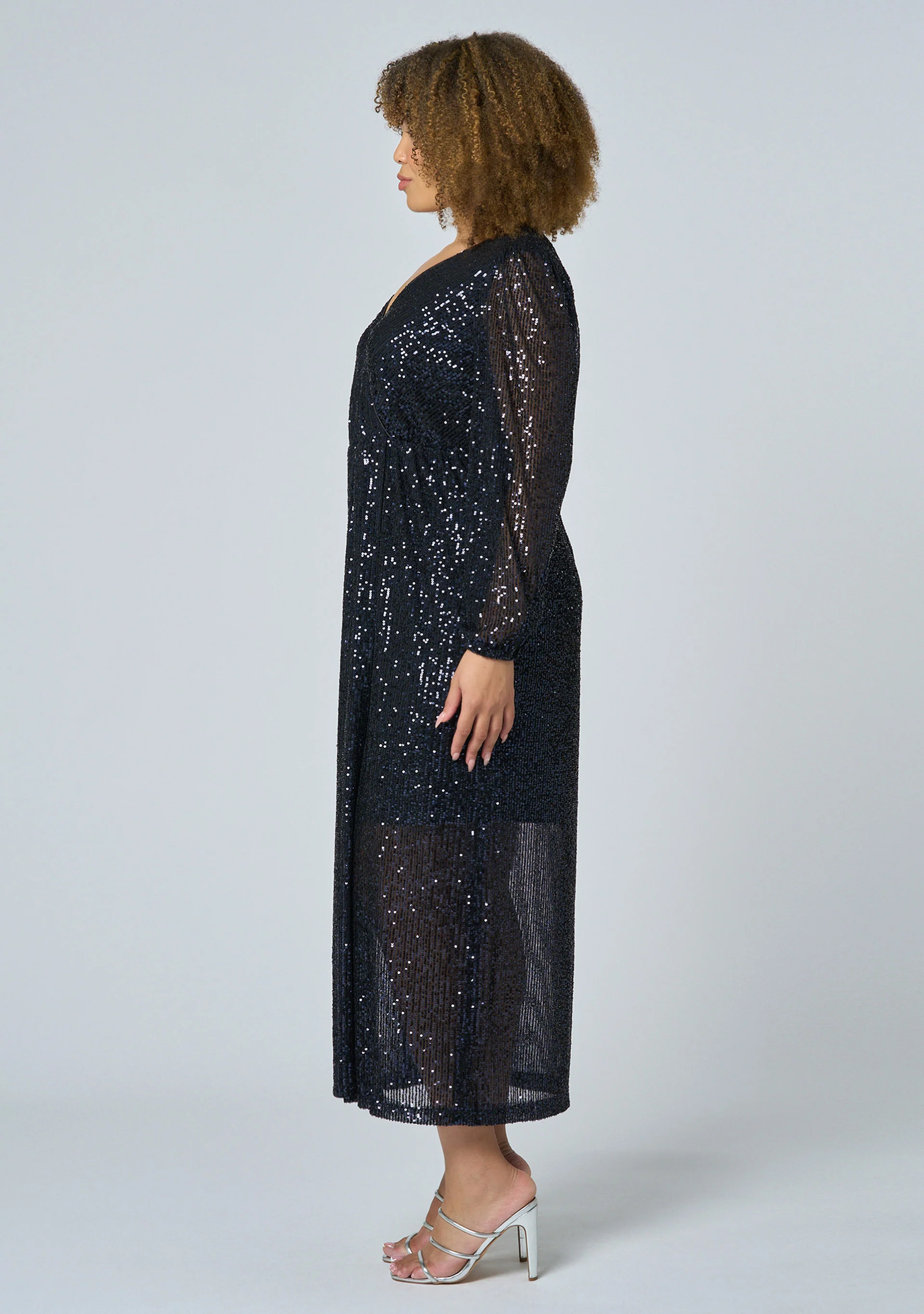 All I Want Sequin Maxi Dress - Image 4