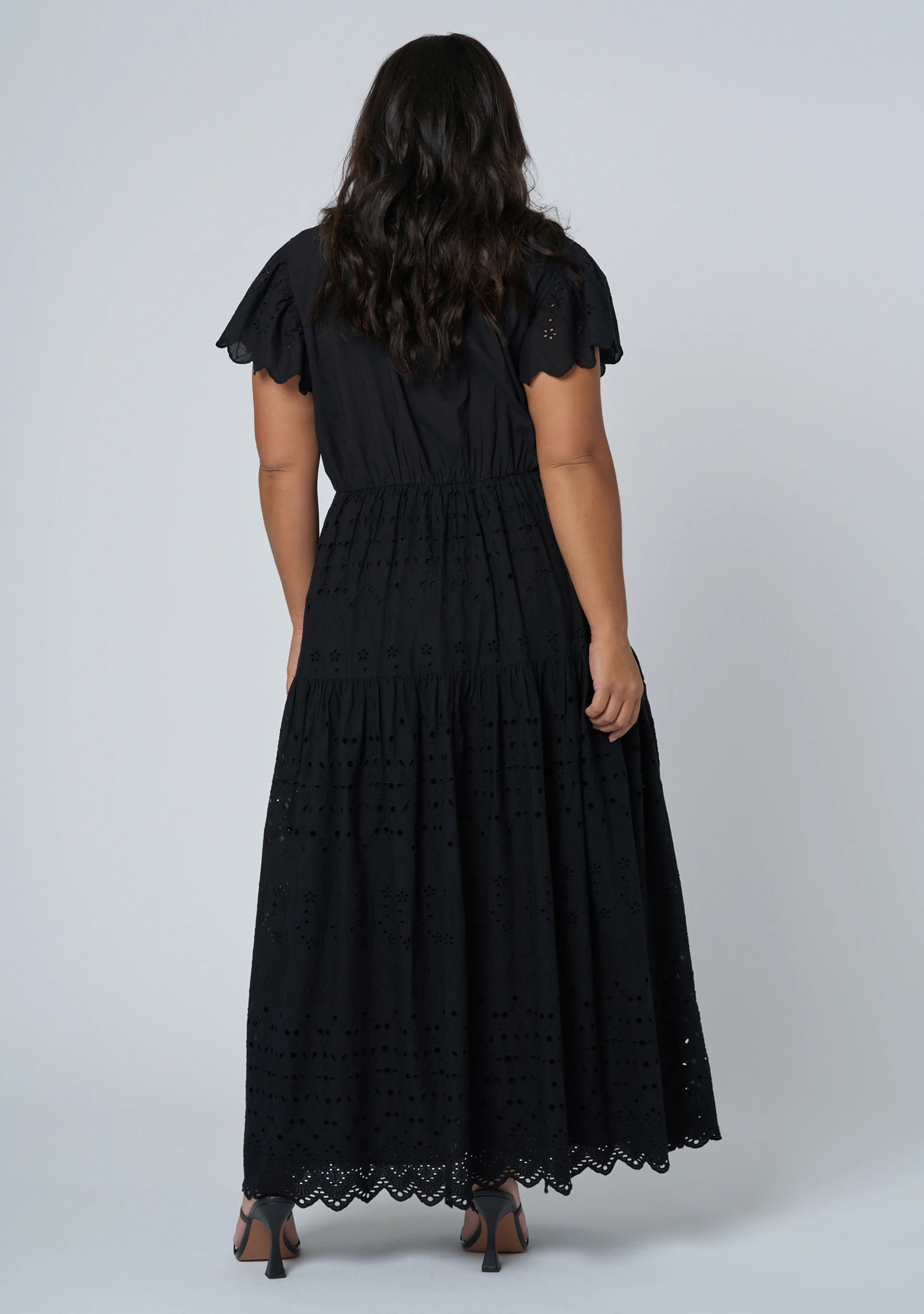 Allegra Broderie Maxi Dress - Image 6