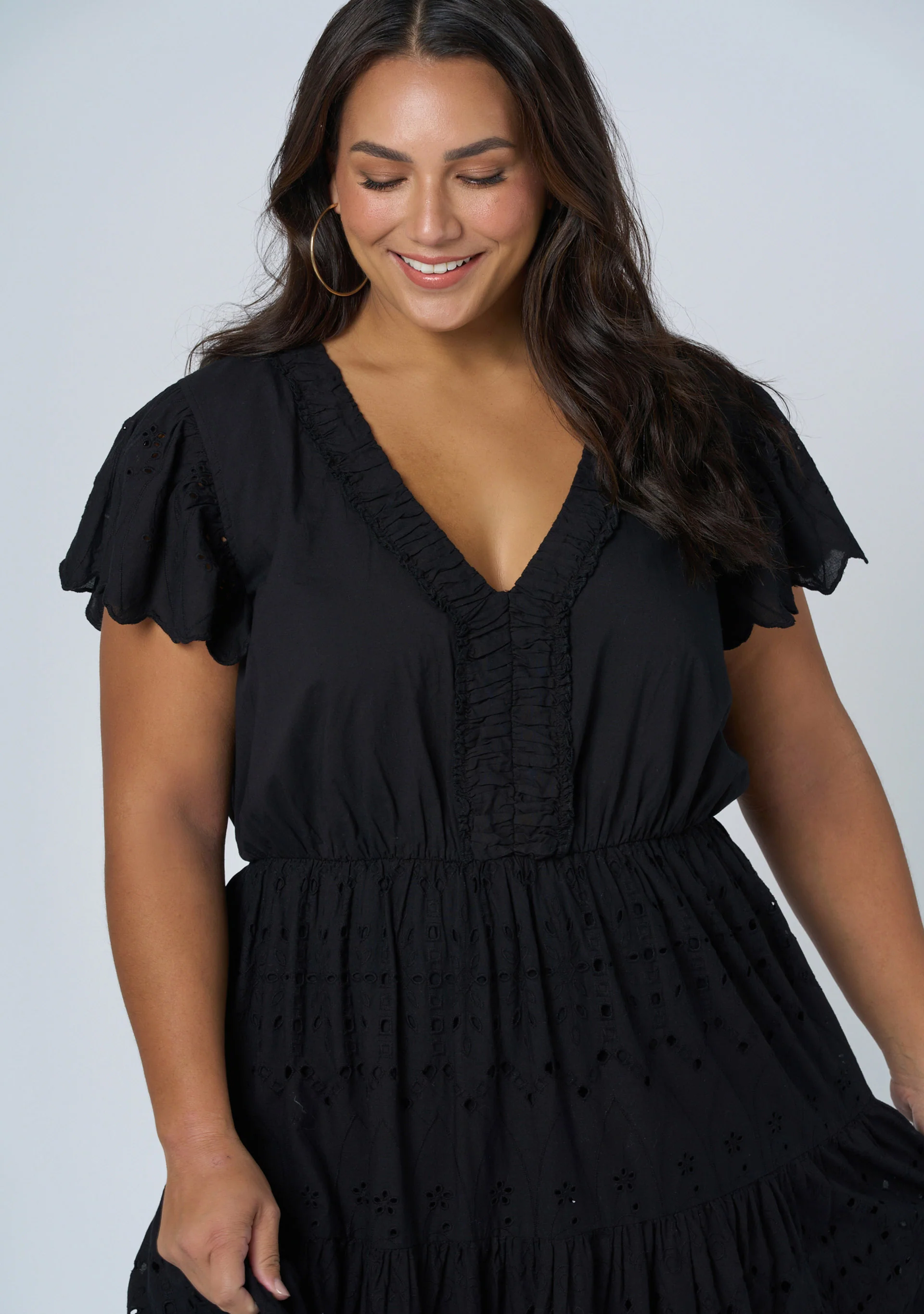 Allegra Broderie Maxi Dress - Image 7