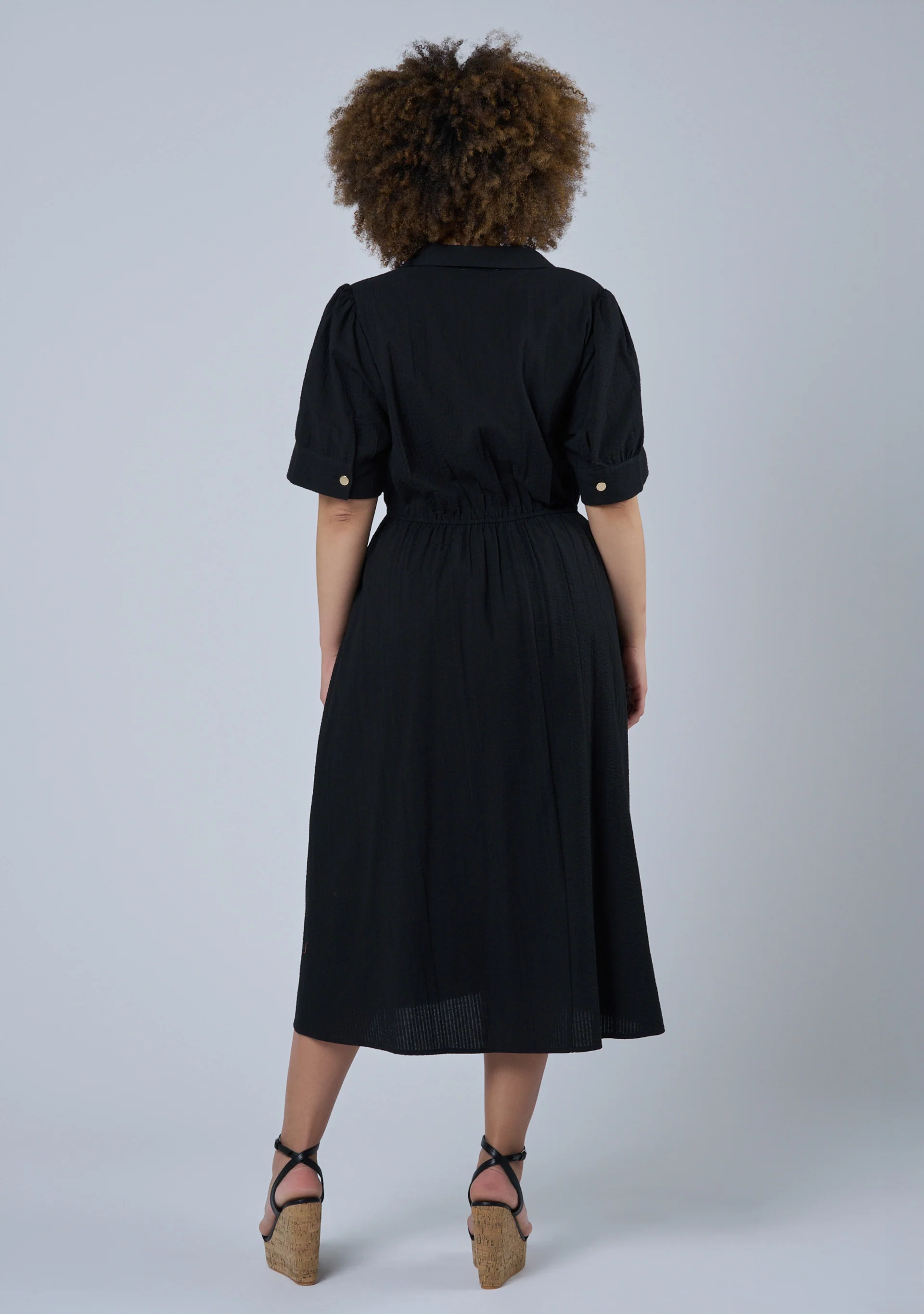 Alma Midi Shirt Dress - Image 5