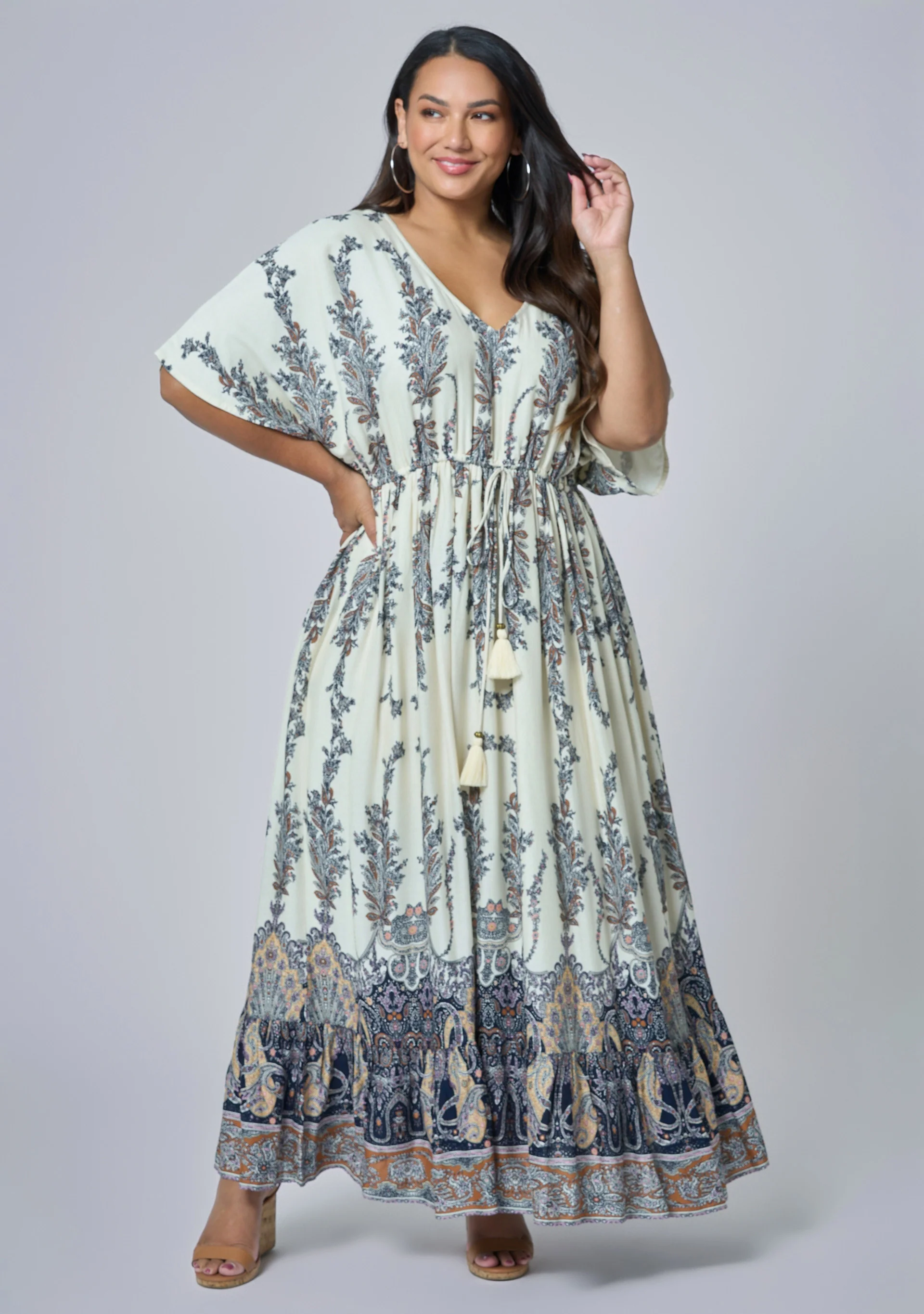 Amber Skies Maxi Dress