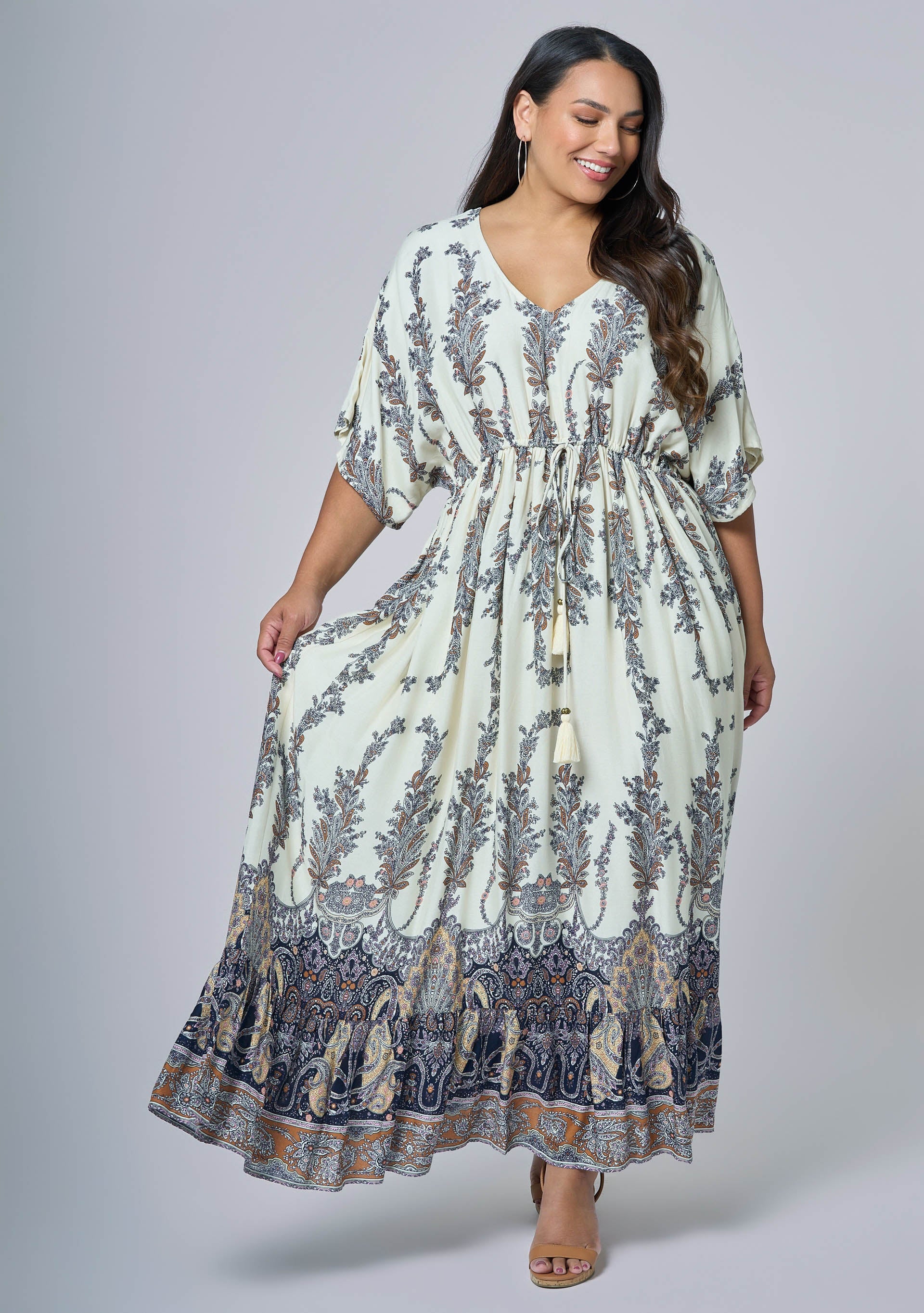 Amber Skies Maxi Dress - Image 3