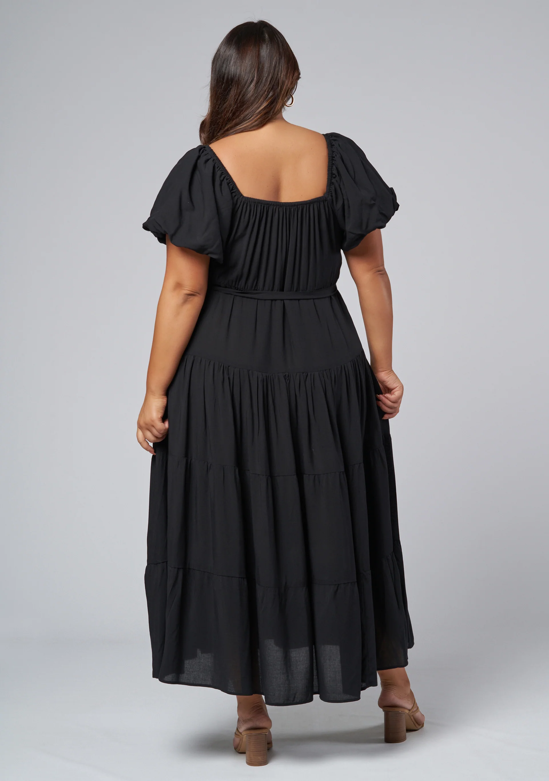 Amelia Tiered Midi Dress - Image 6