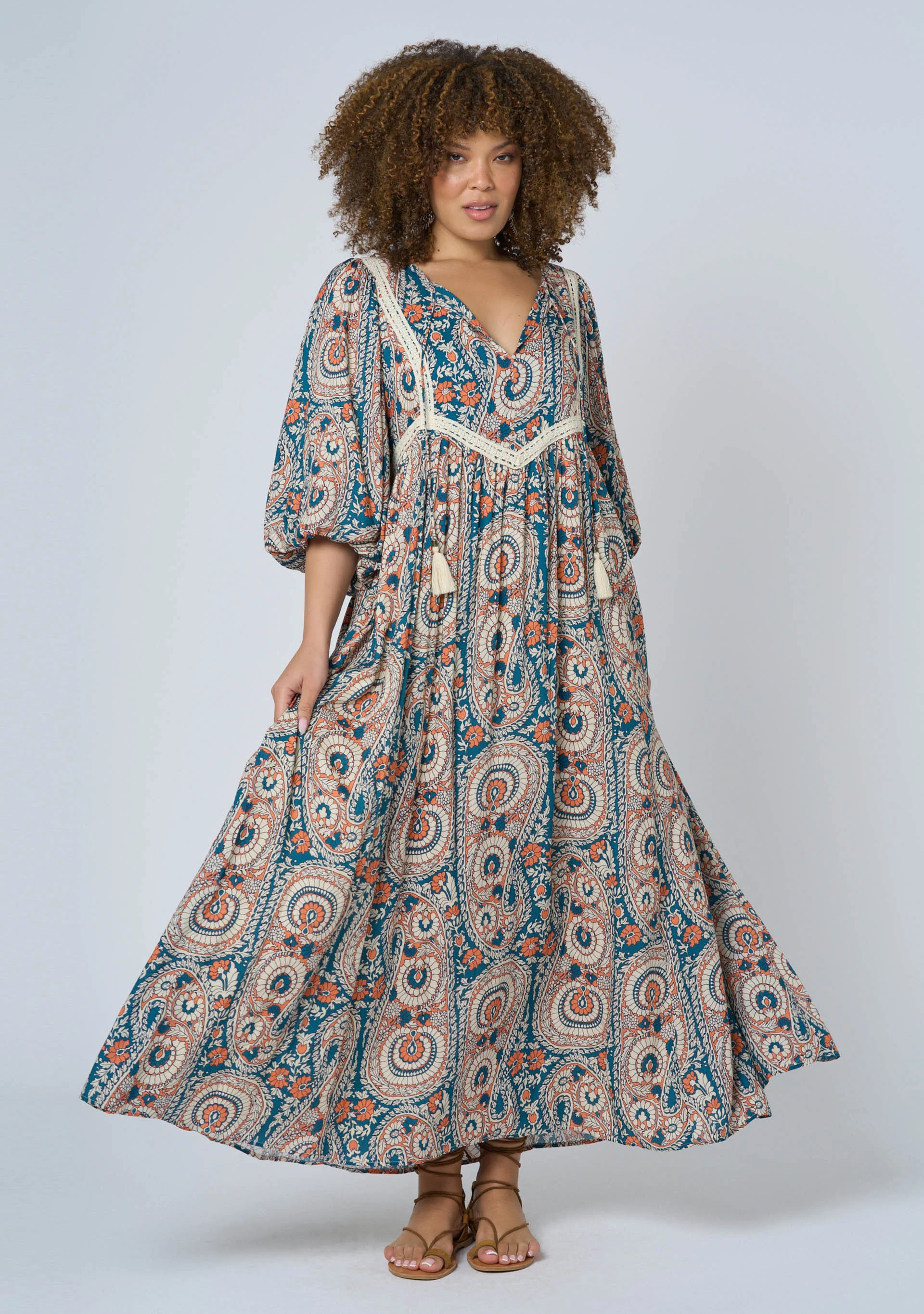 Aqua Breeze Maxi Dress - Image 2