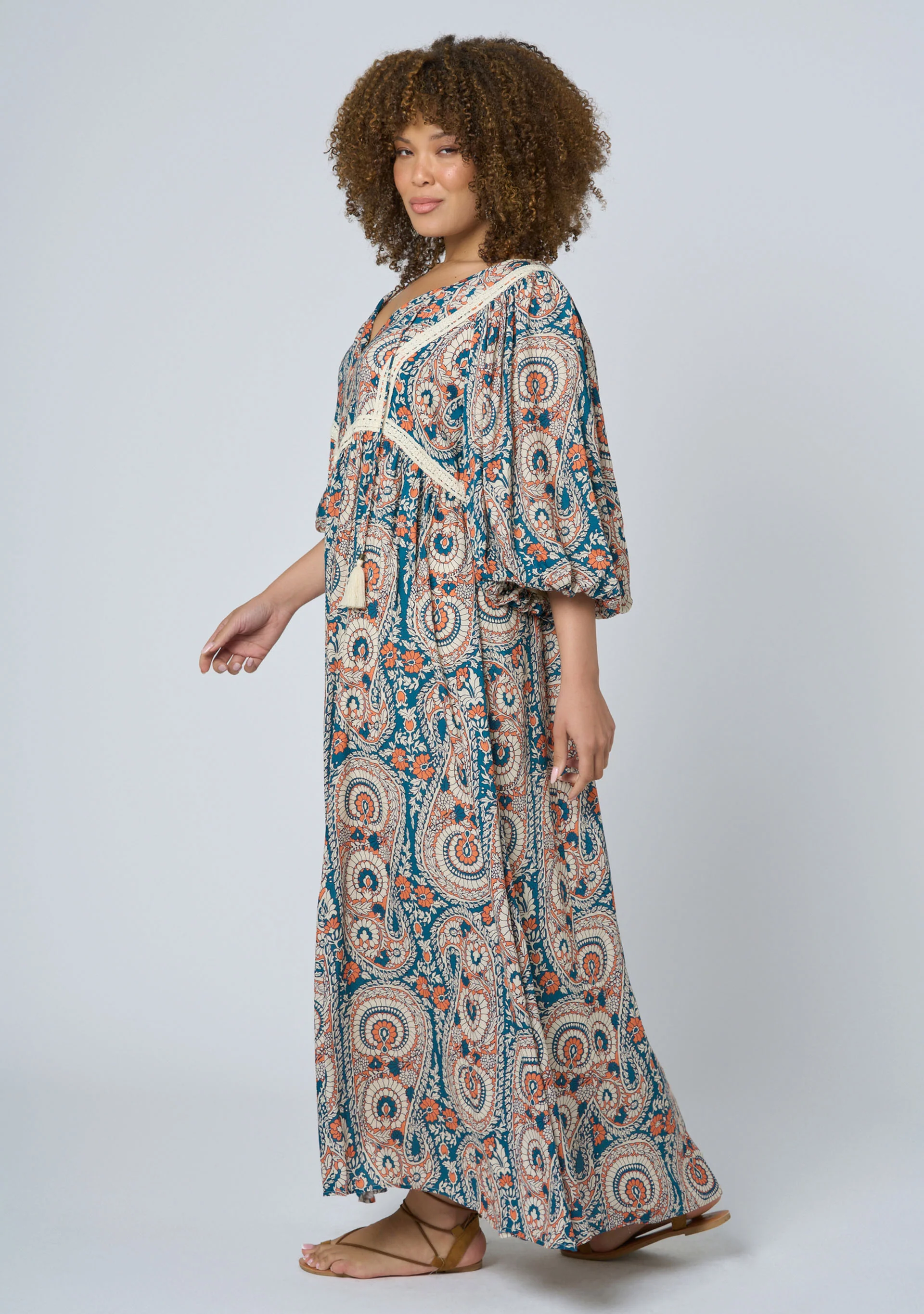Aqua Breeze Maxi Dress - Image 4