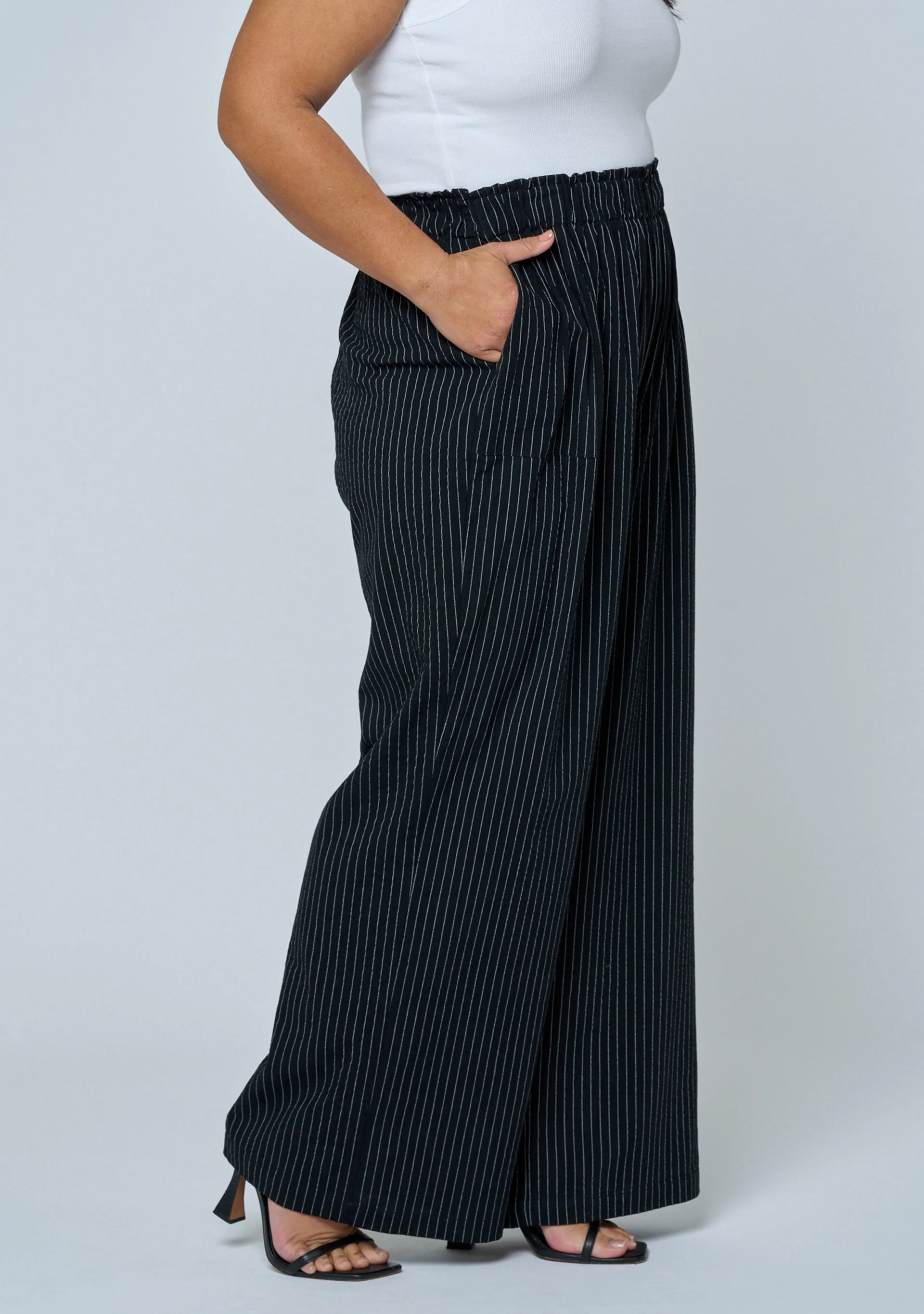 Arabella Pinstripe Pant - Image 7