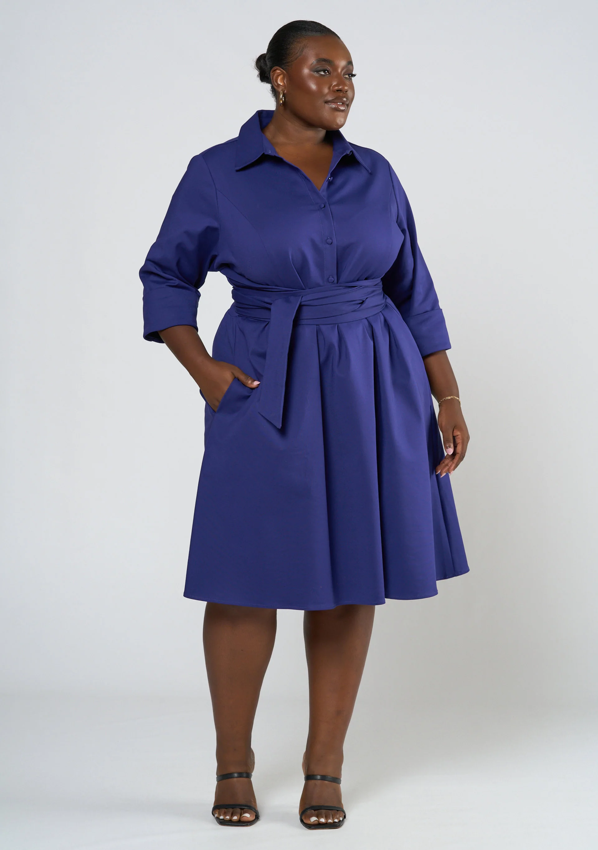 Arana Mini Shirt Dress - Image 2