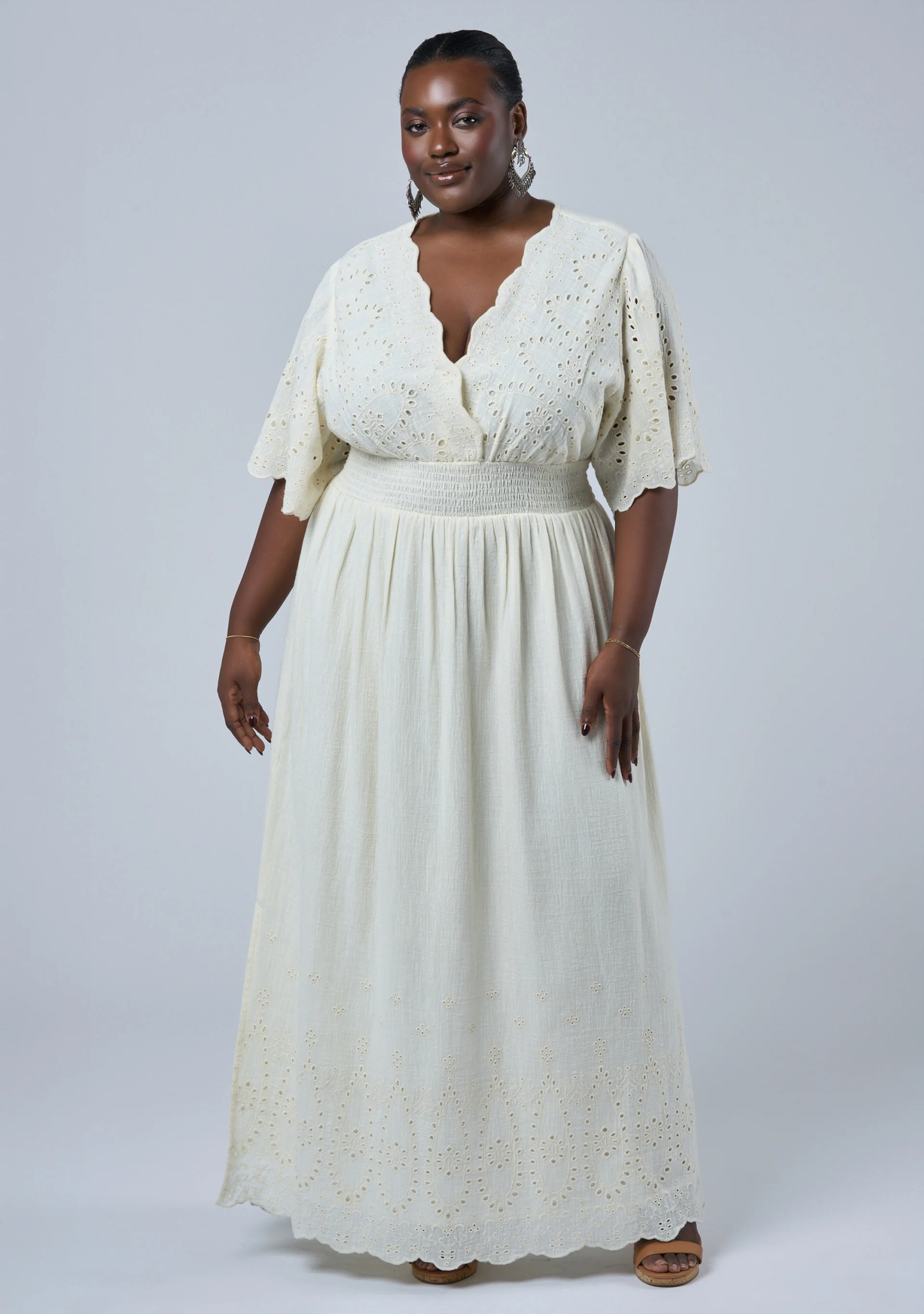 Artisan Broderie Maxi Dress - Image 2