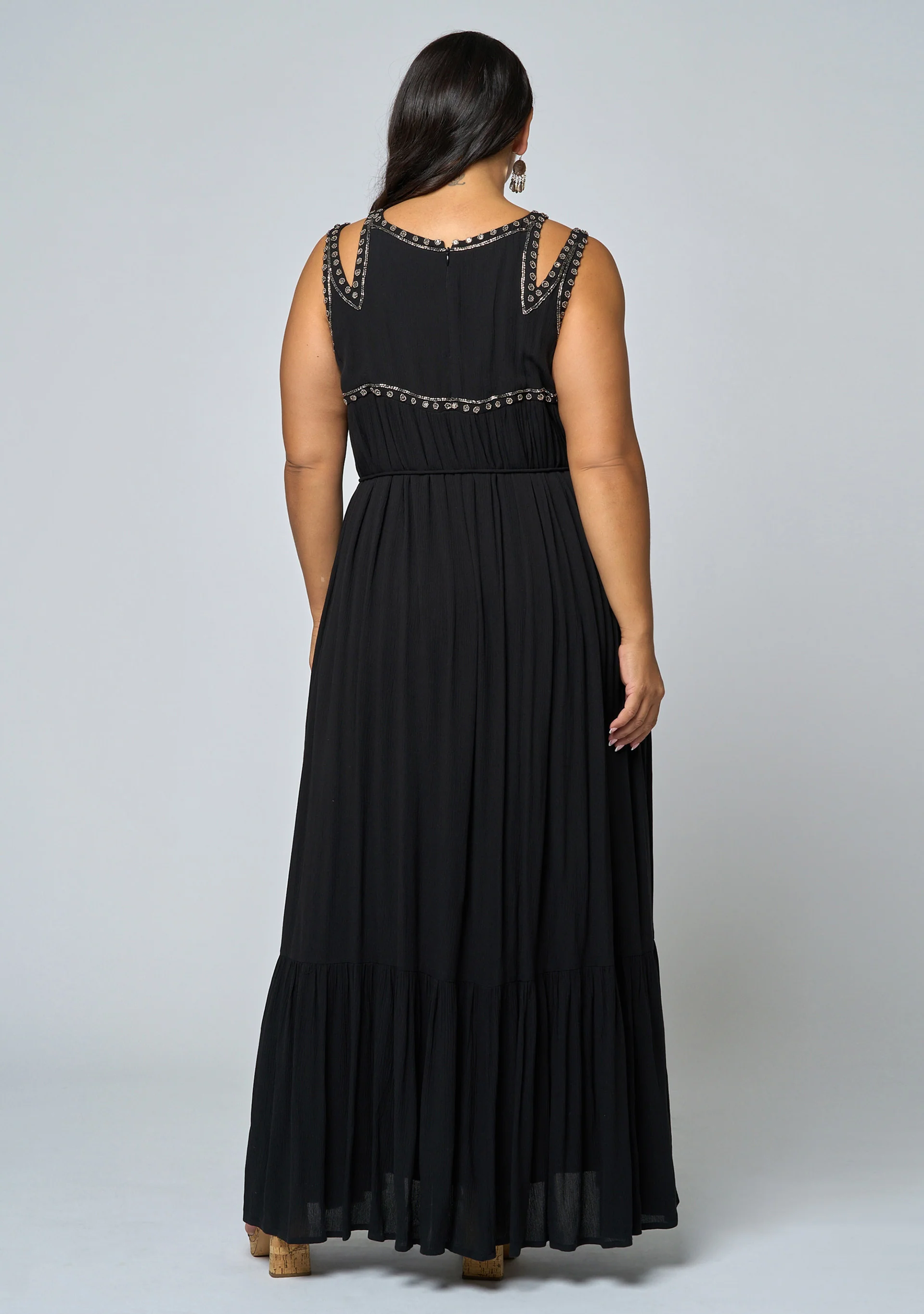 Azura Embellished Maxi Dress - Image 6