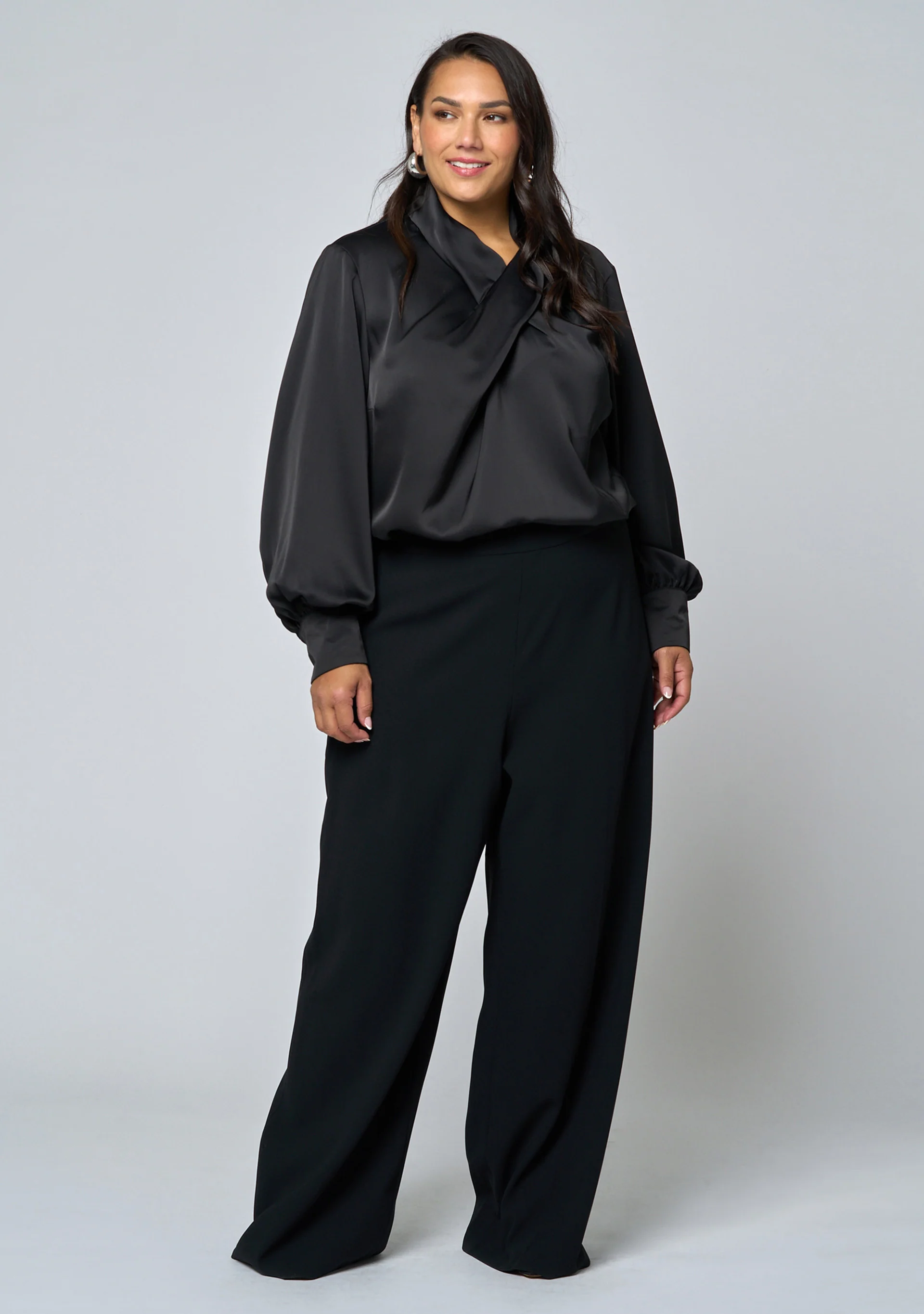 Bang Bang Satin Blouse - Image 2