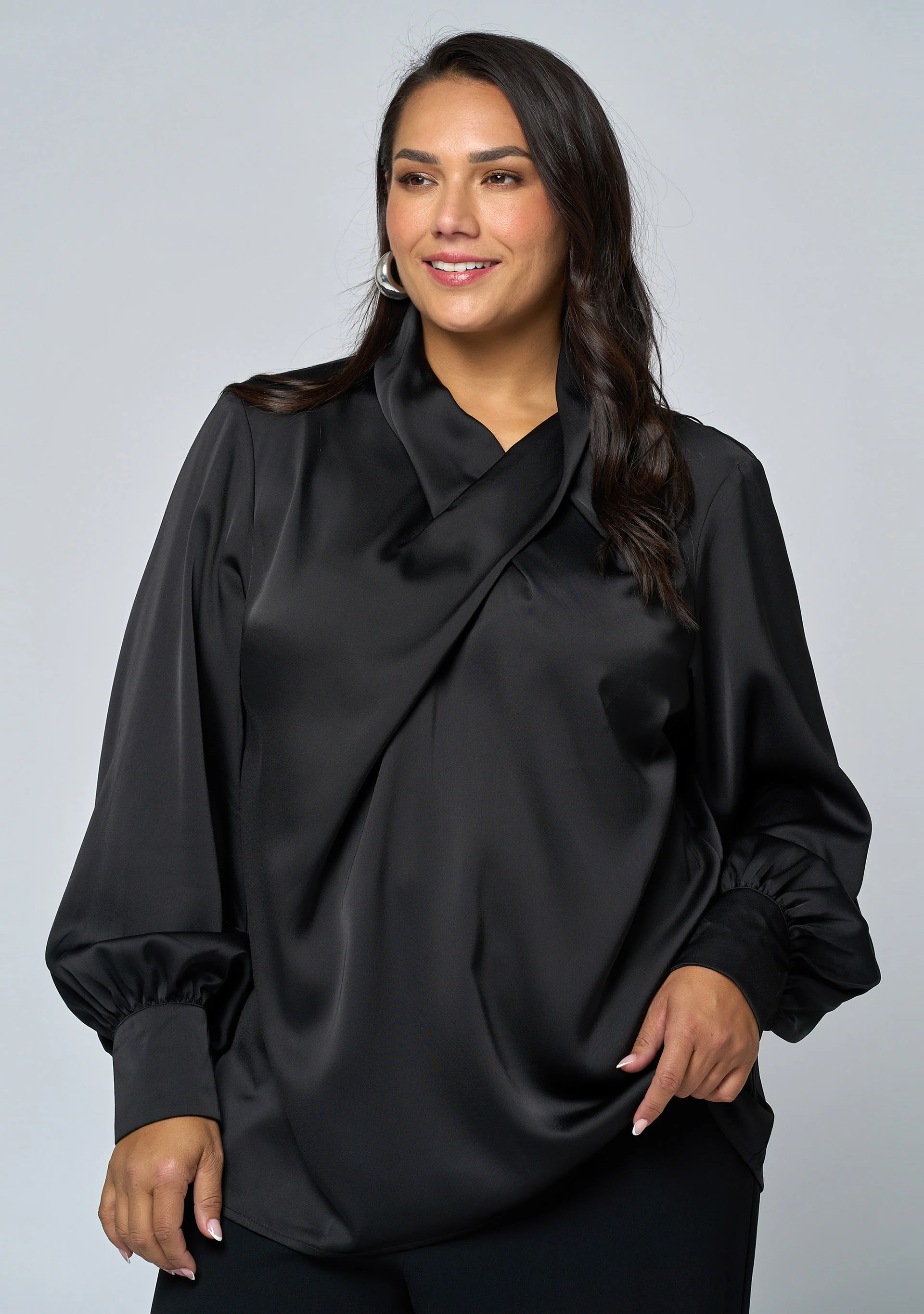 Bang Bang Satin Blouse - Image 3
