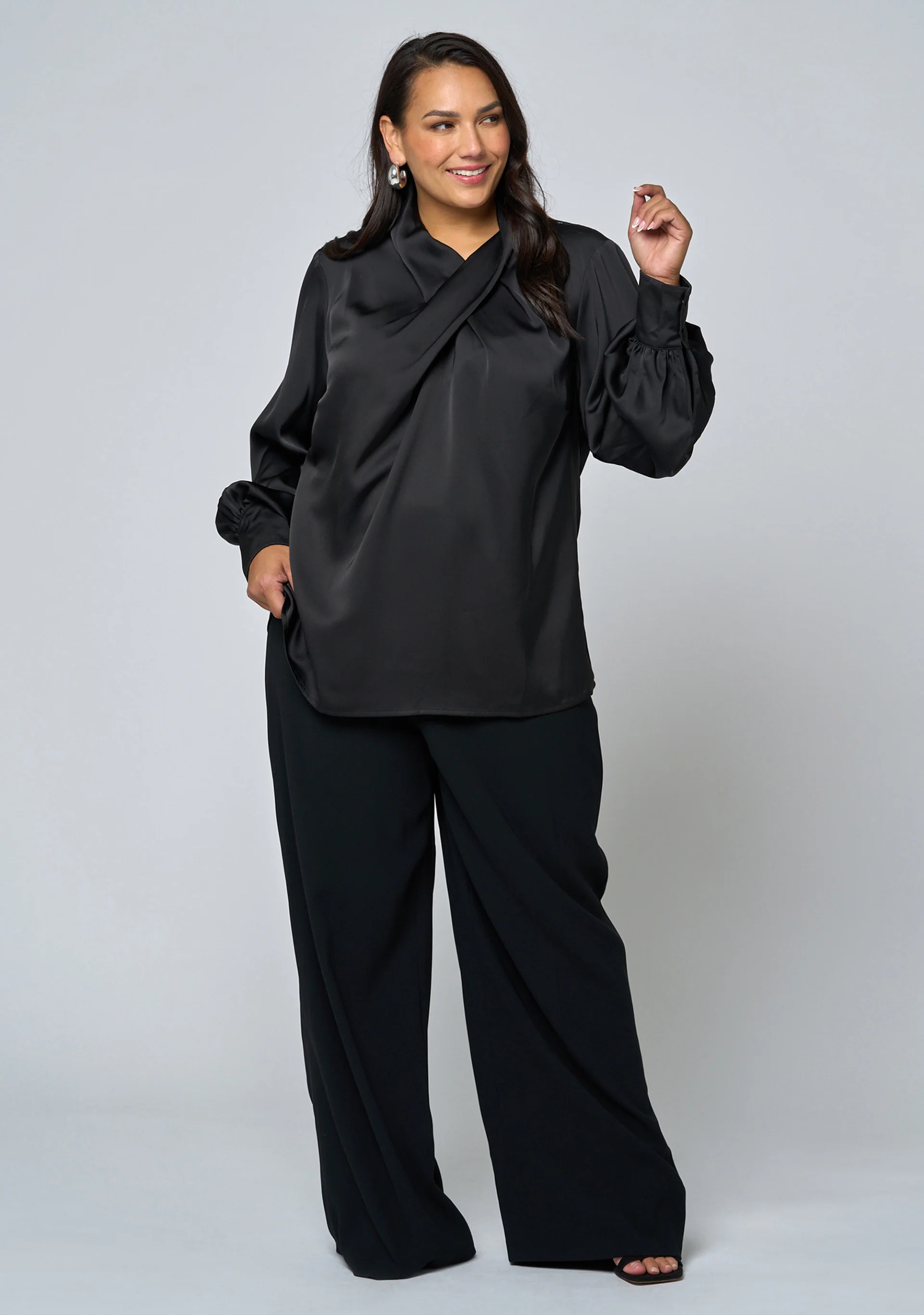 Bang Bang Satin Blouse - Image 6
