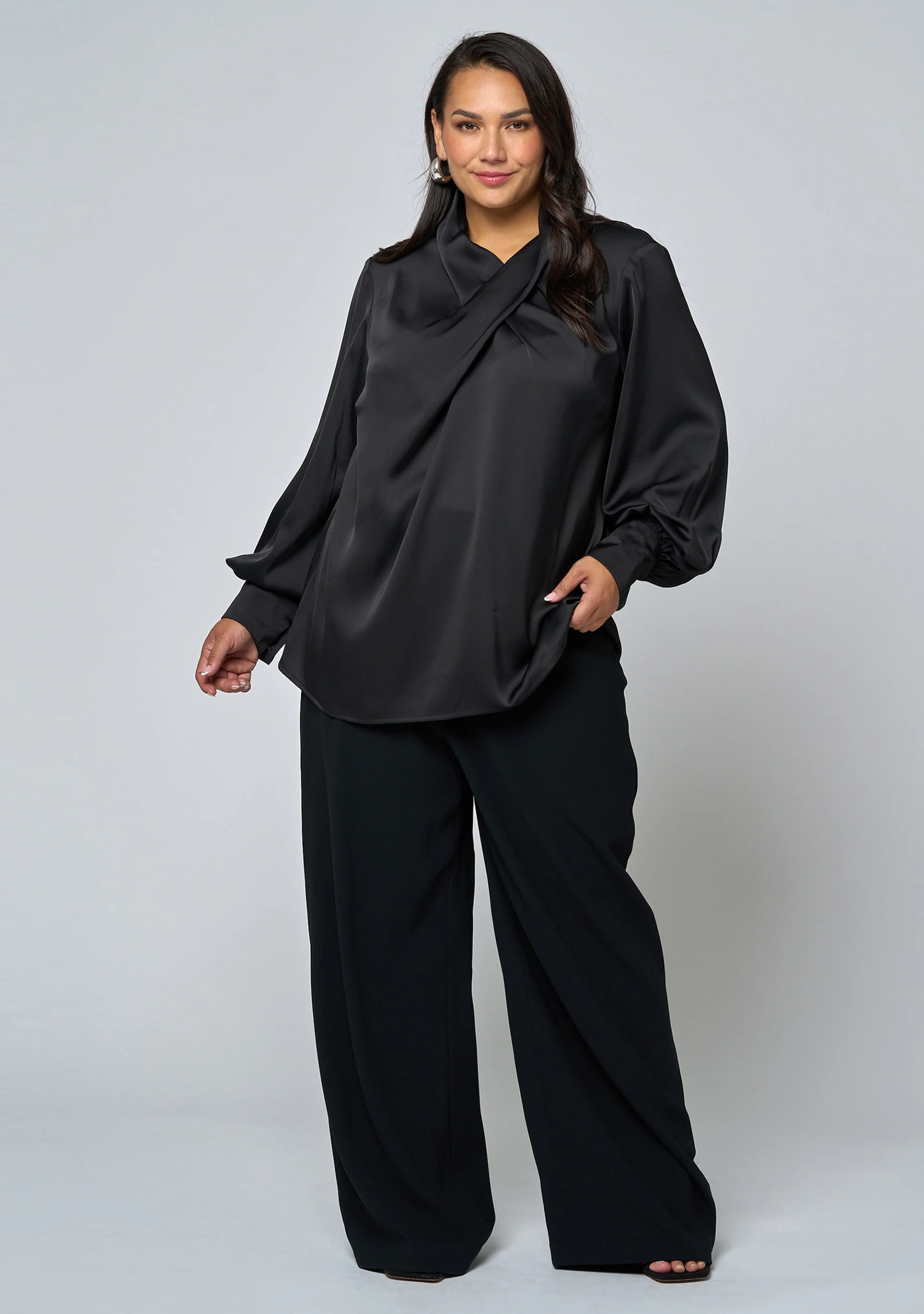 Bang Bang Satin Blouse - Image 8