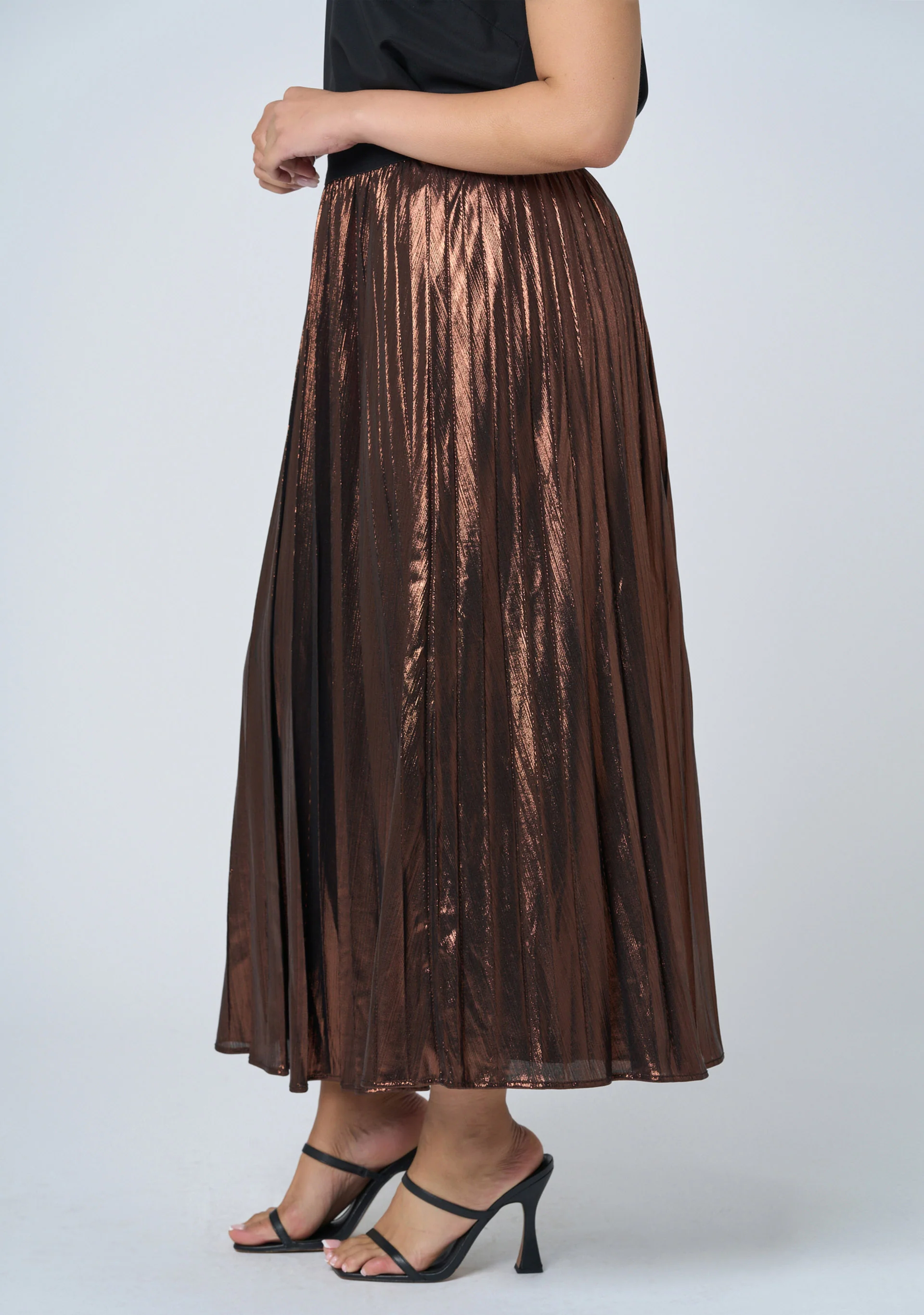 Berlin Maiden Pleated Maxi Skirt - Image 6