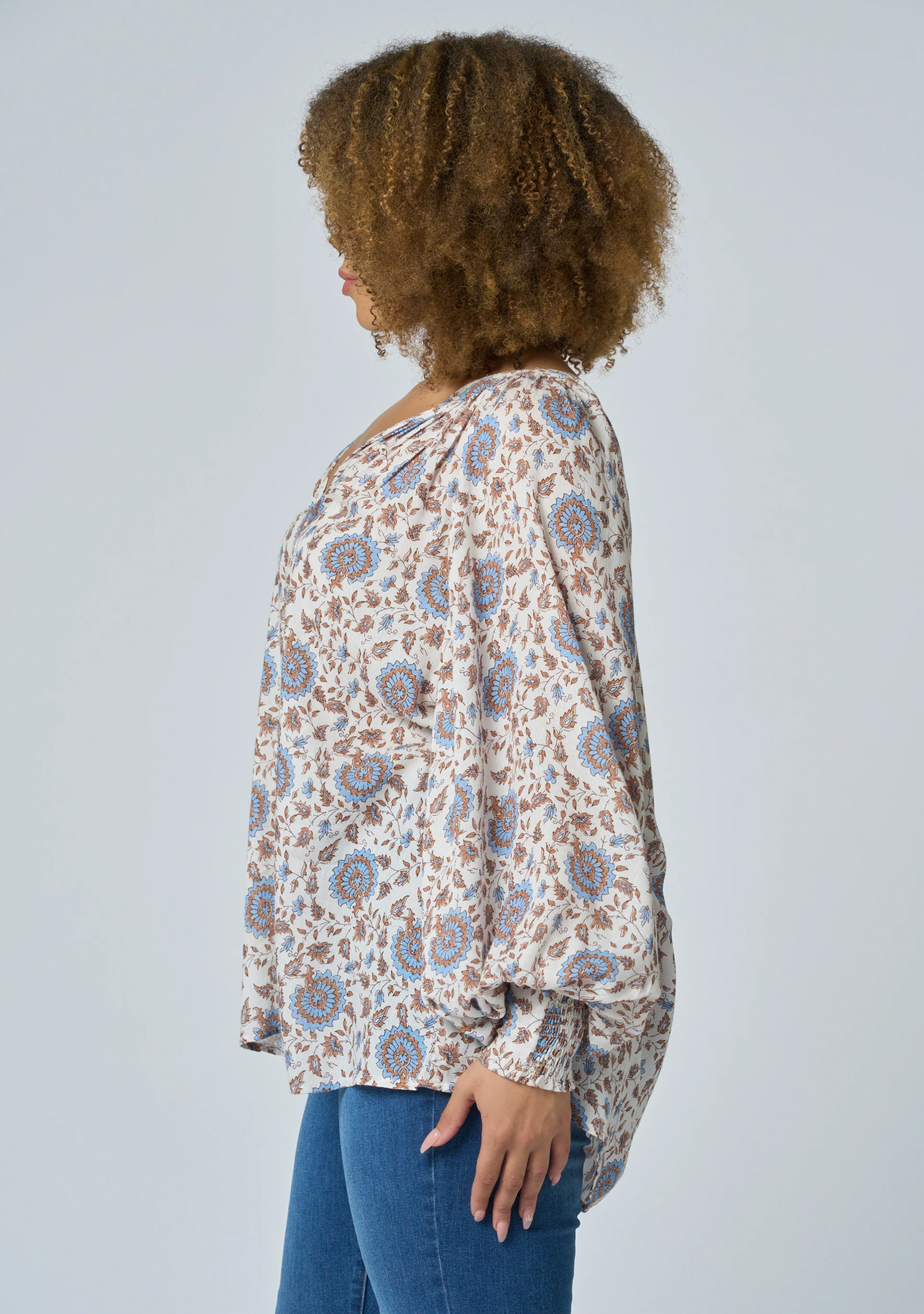 Bianca Print Blouse - Image 5