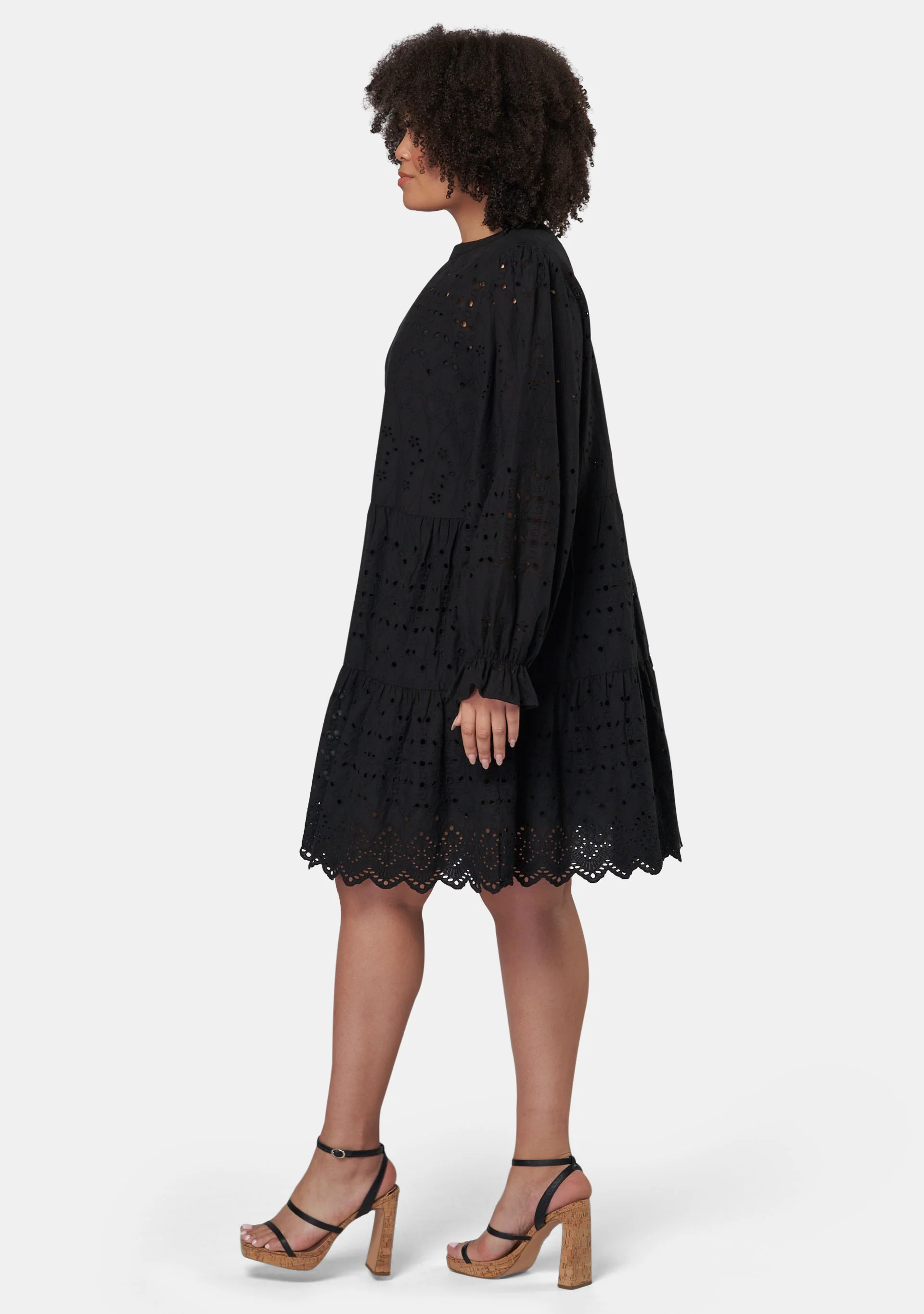 Billie Broderie Mini Dress - Image 5