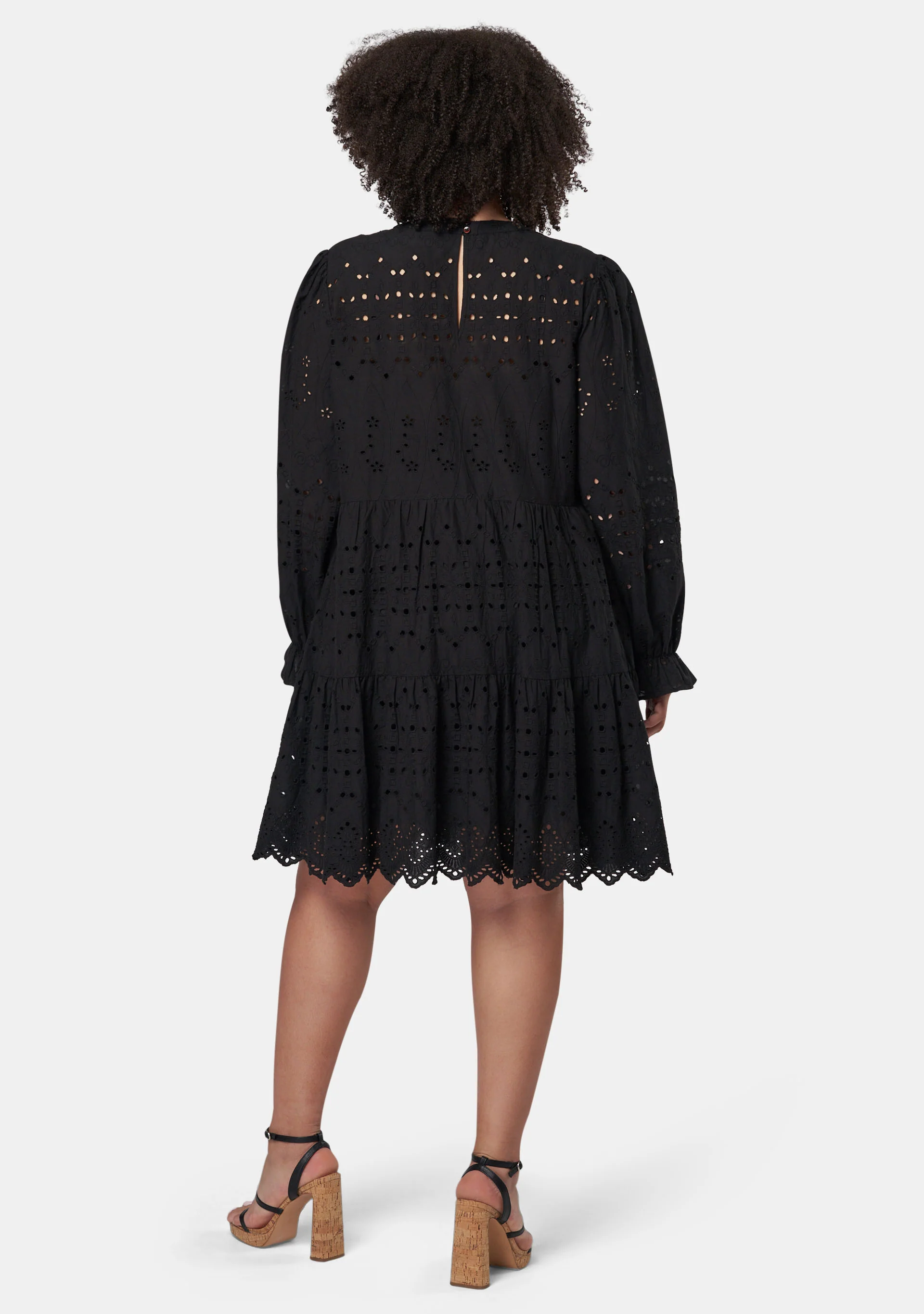 Billie Broderie Mini Dress - Image 6