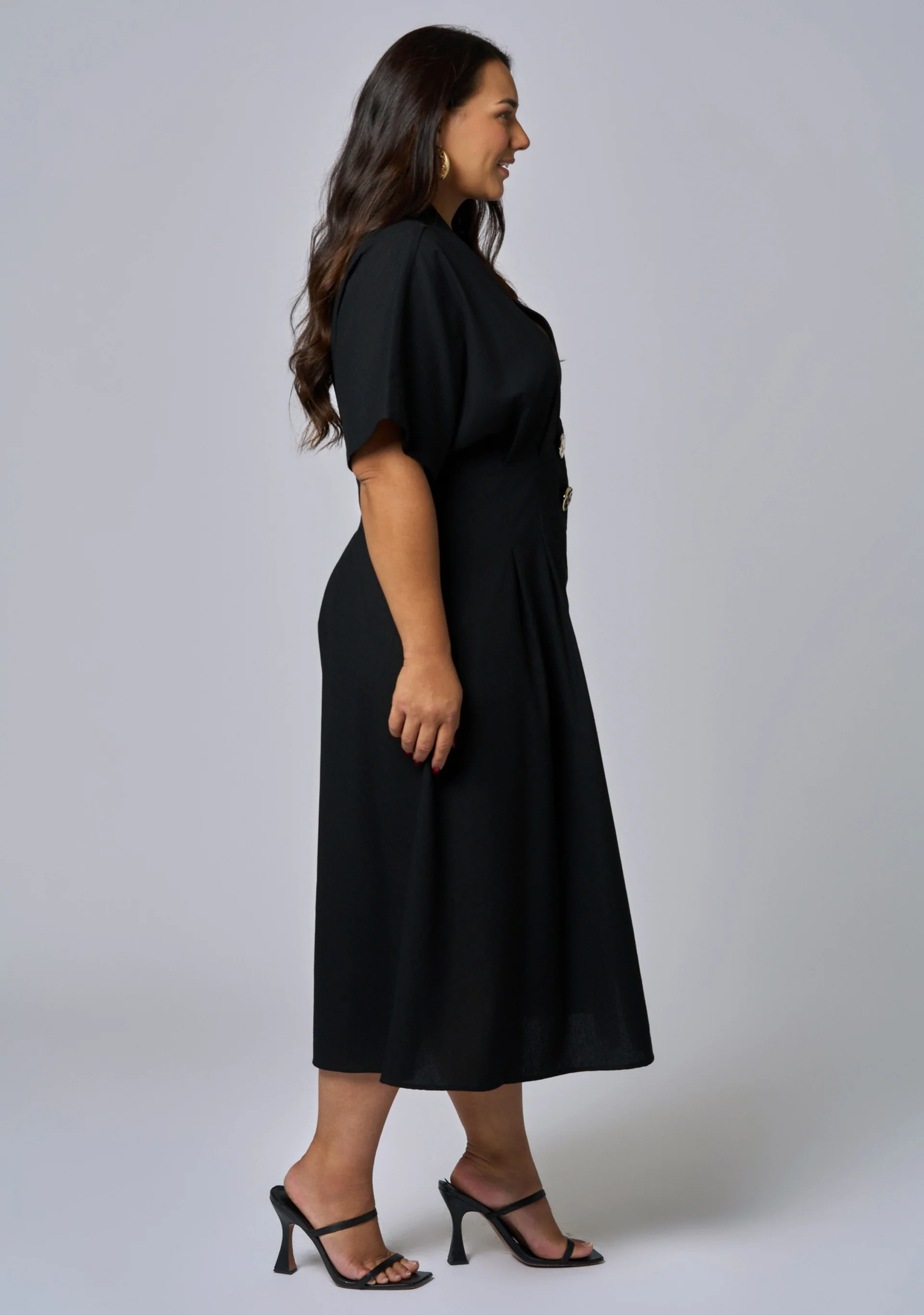 Blair Linen Midi Dress - Image 4