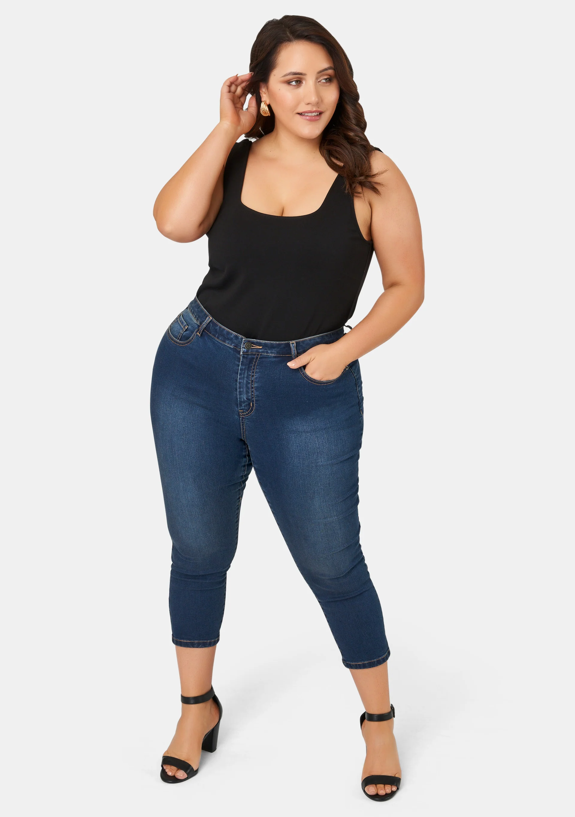 Bobbie Curve Crop Jeans - Image 3