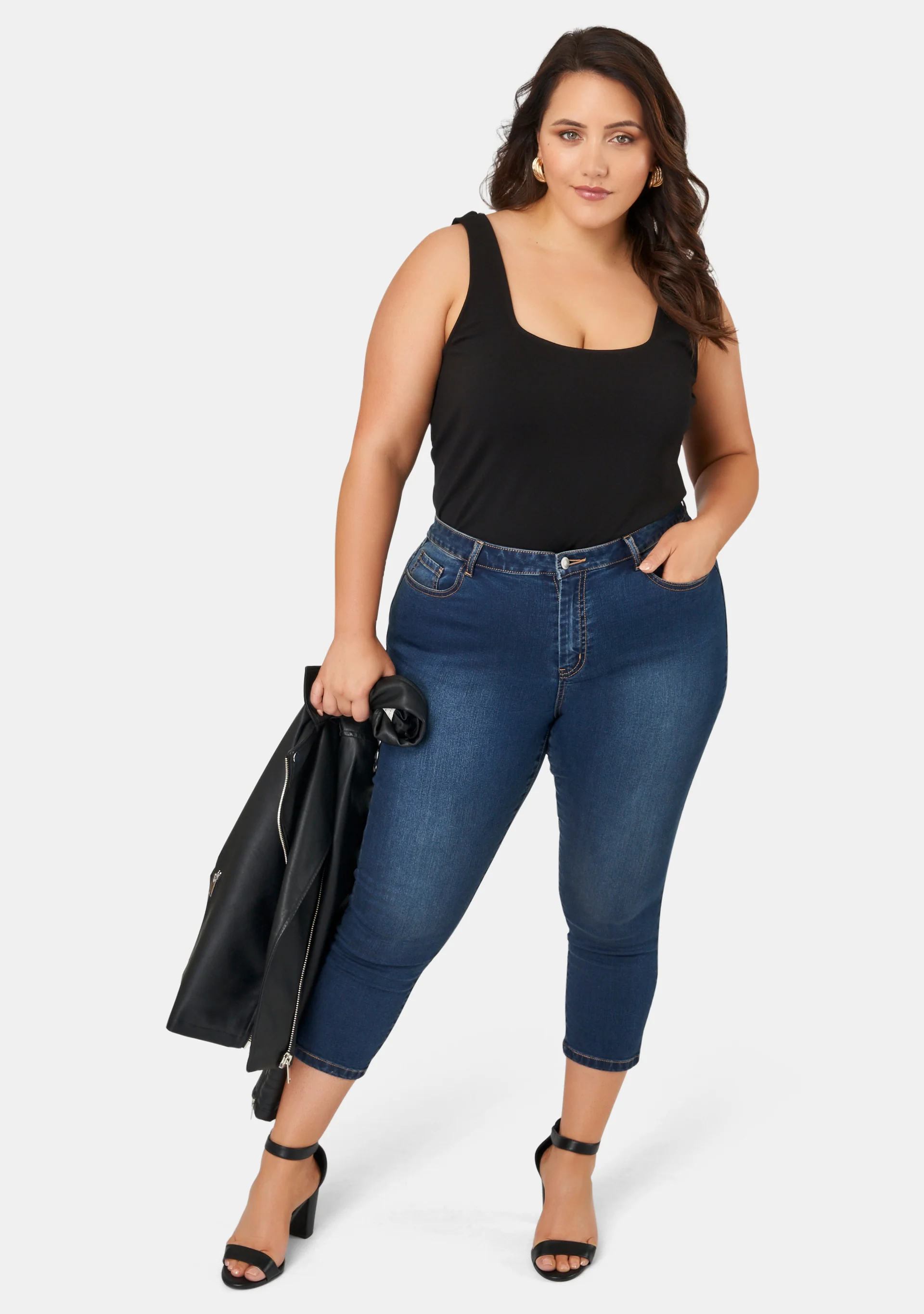 Bobbie Curve Crop Jeans - Image 7