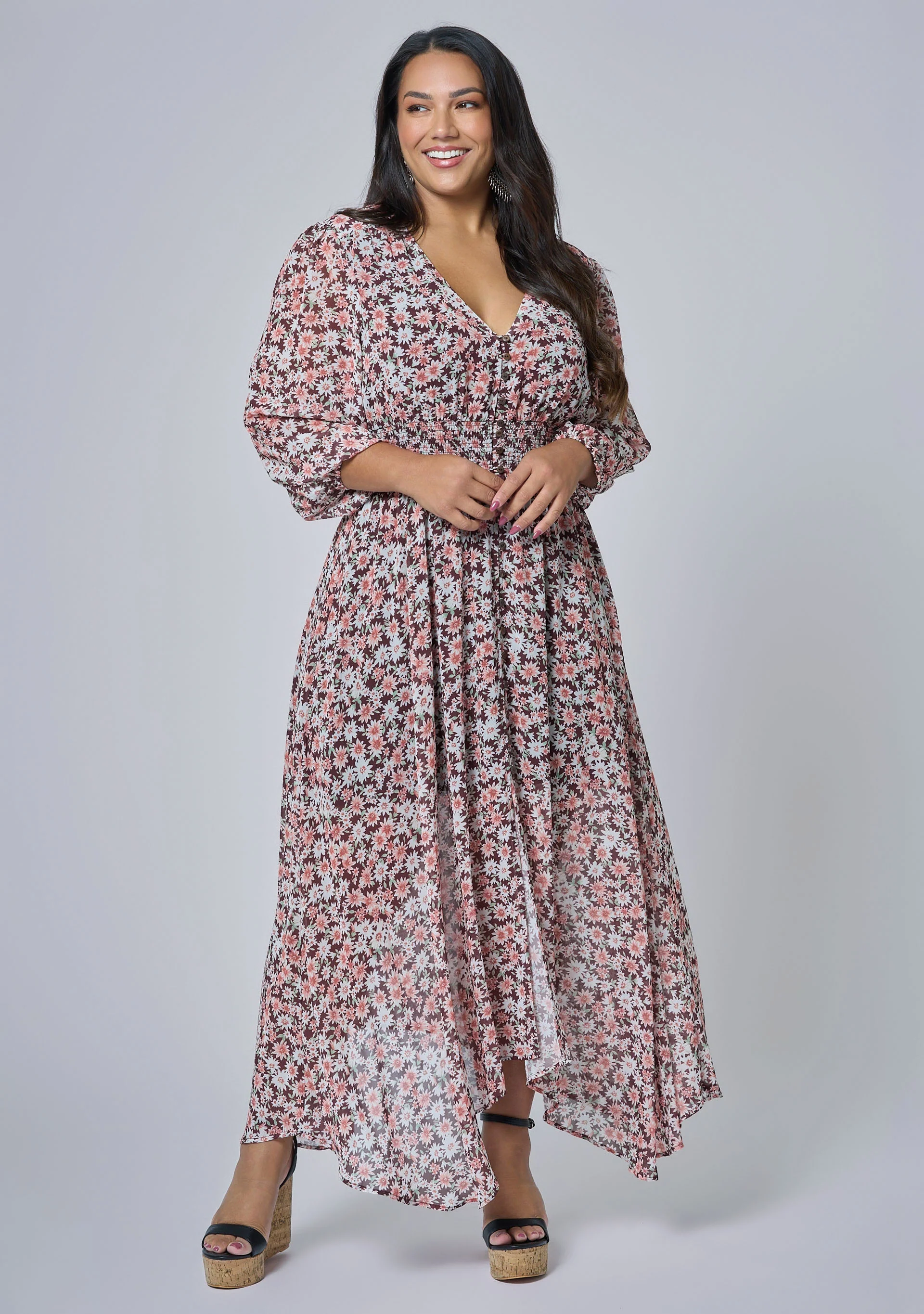 Bohemian Harmony Maxi Dress - Image 3